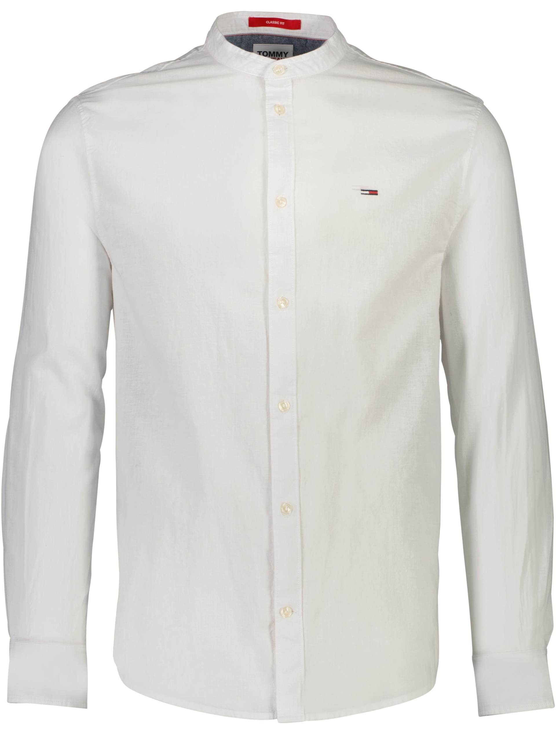 Tommy Jeans Hørskjorte hvid / ybr white