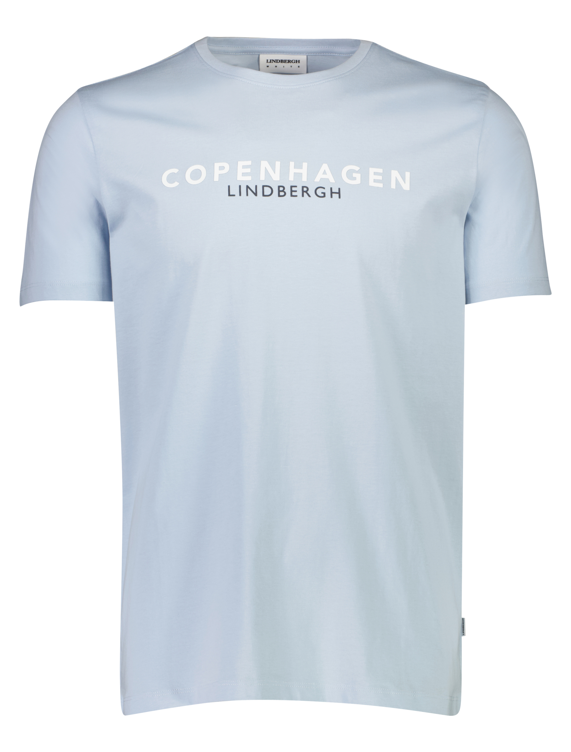 Lindbergh T-shirt blå / lt blue 124