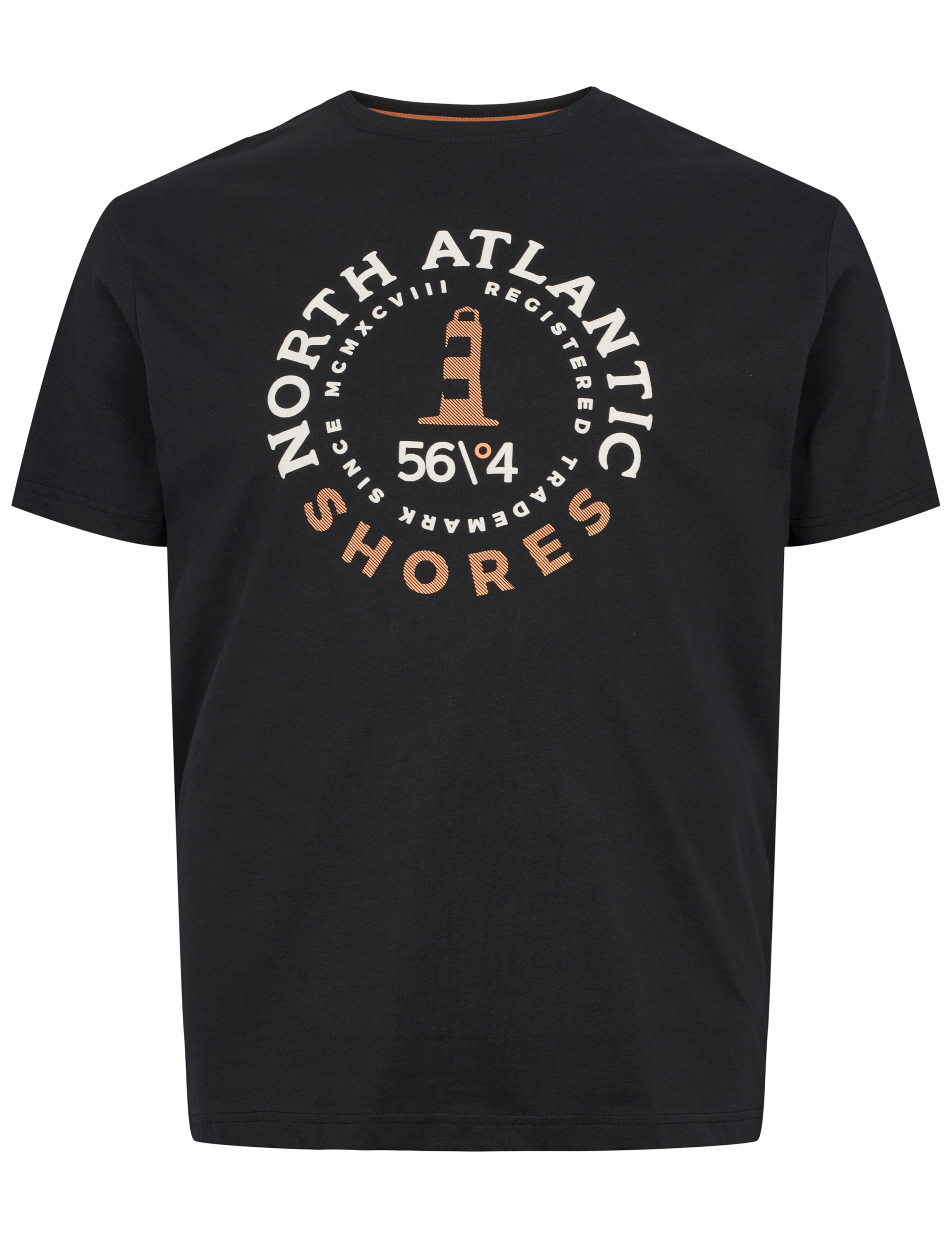 North T-shirt sort / 0099 black
