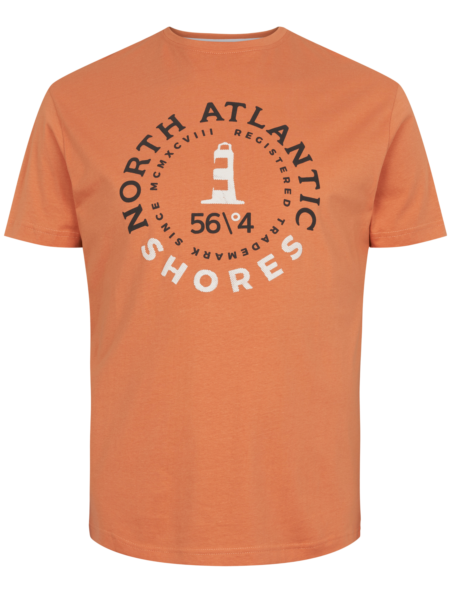 North T-shirt orange / 0201 terracotta