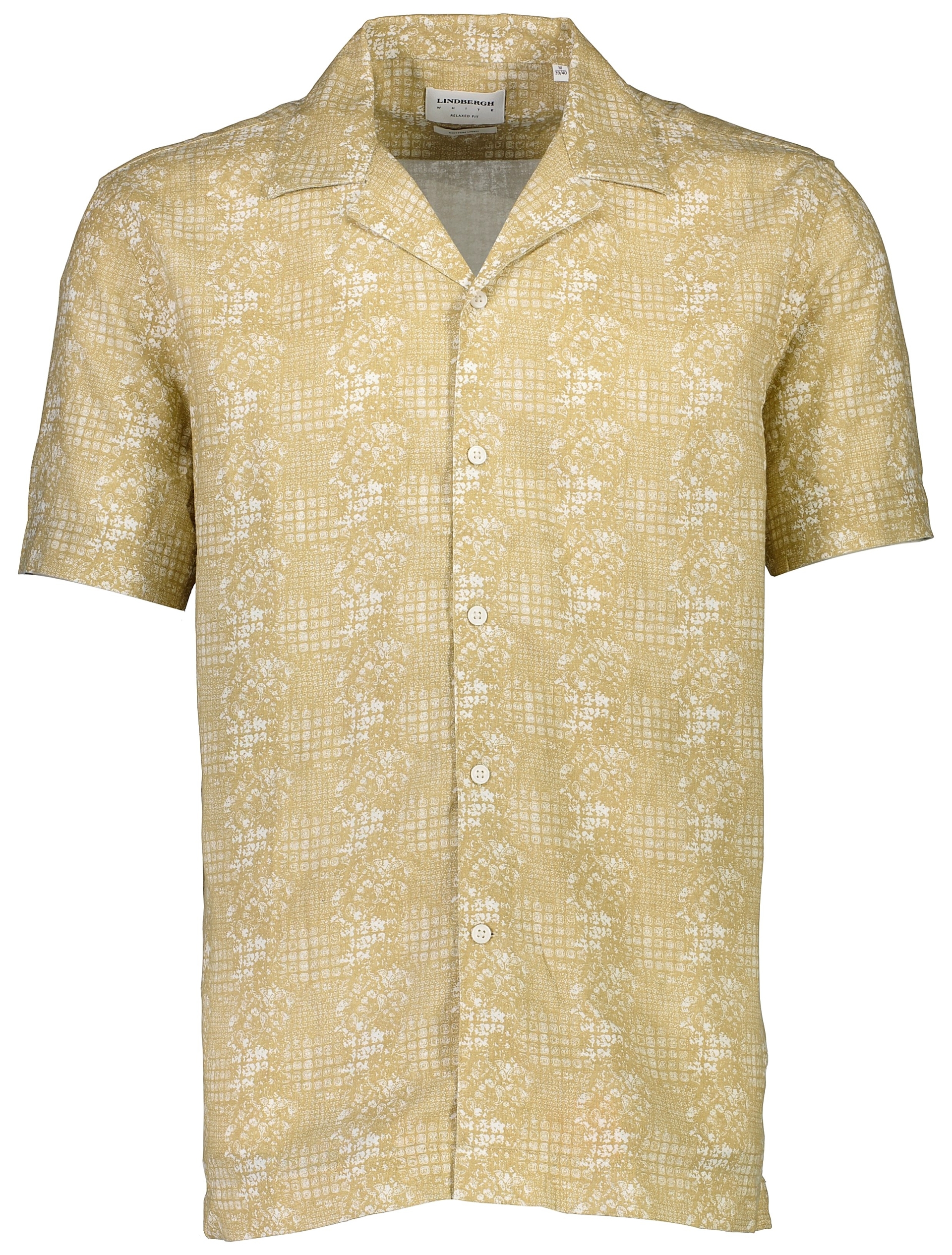Lindbergh Linen shirt brown / camel