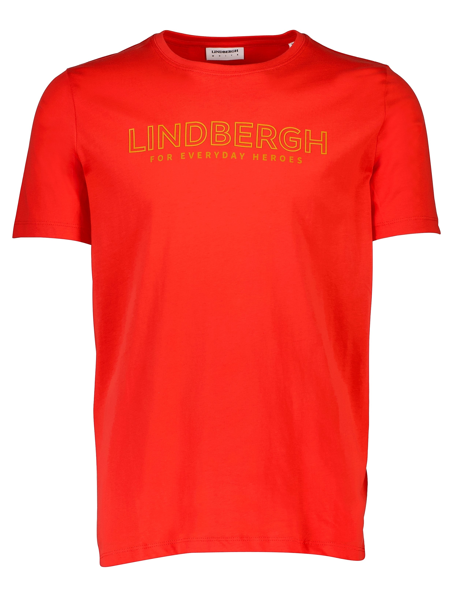 Lindbergh T-shirt röd / coral red