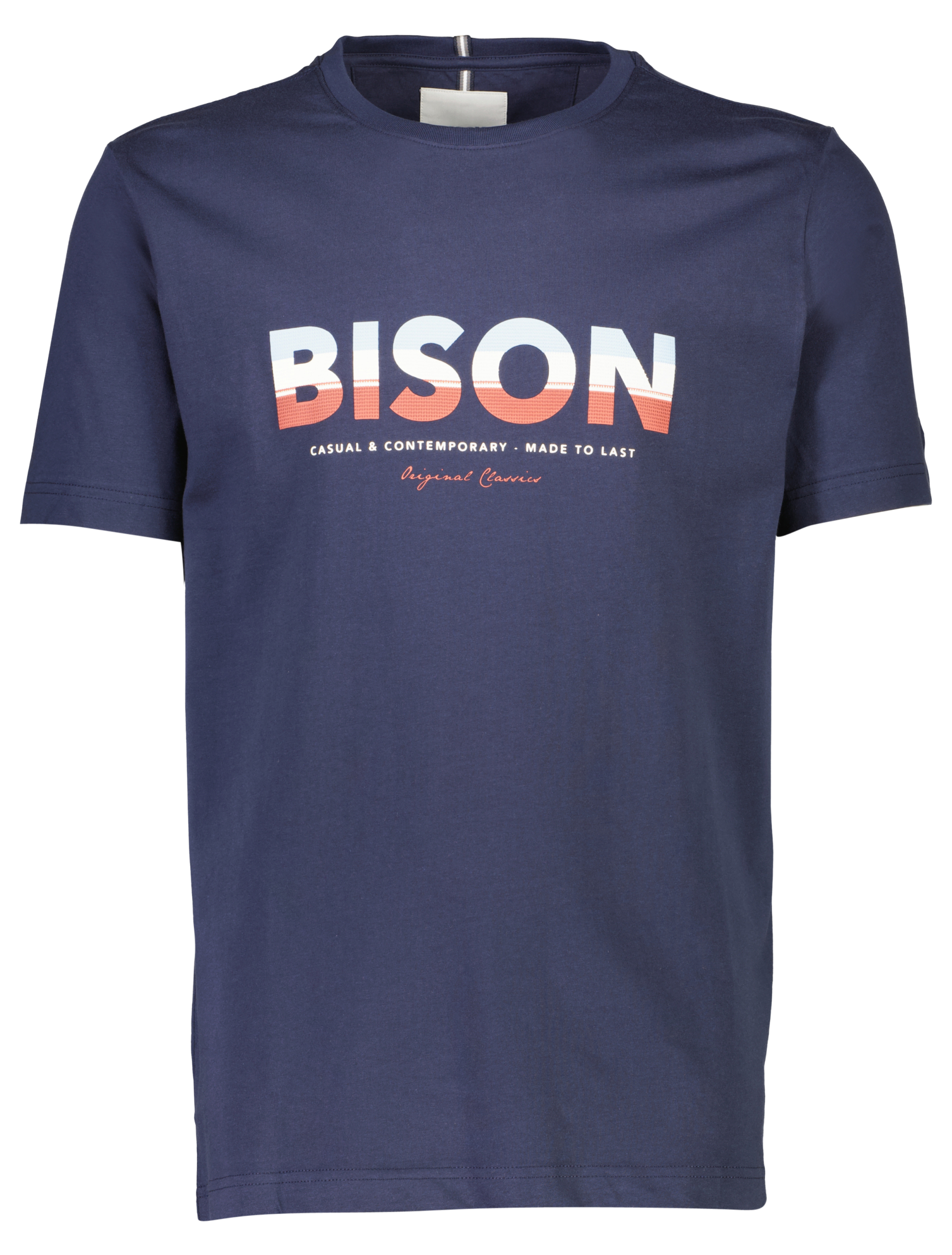 Bison T-shirt blå / navy