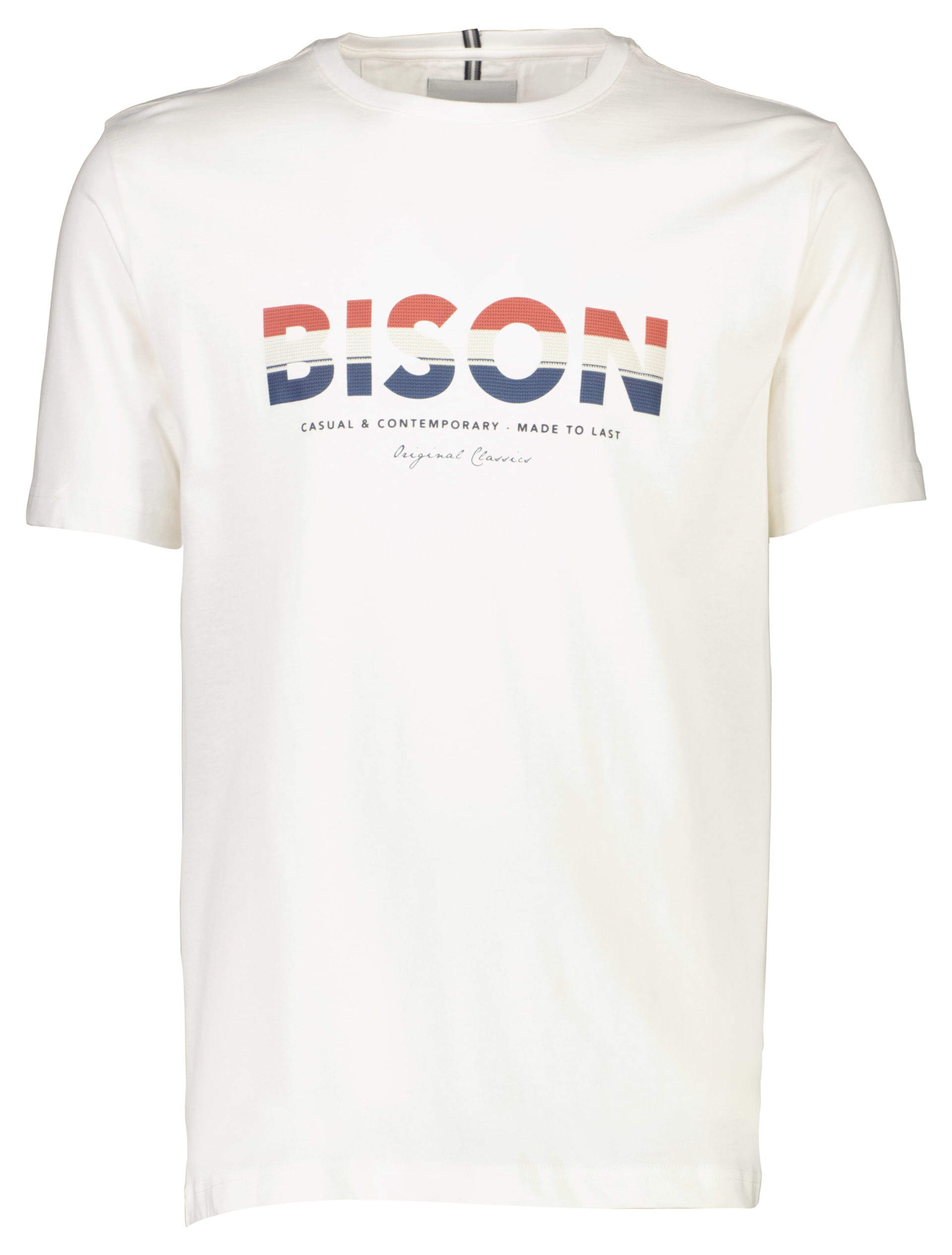 Bison T-shirt vit / off white