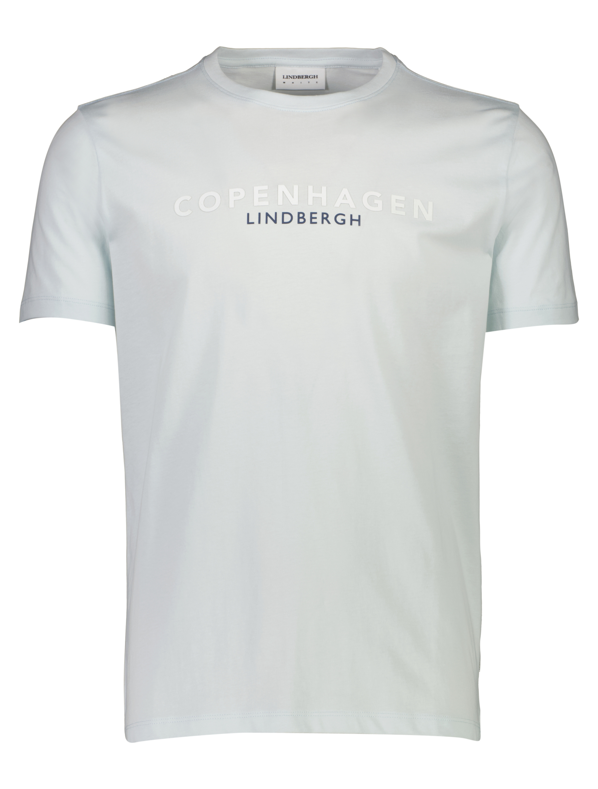 Lindbergh T-shirt blå / lt blue 224