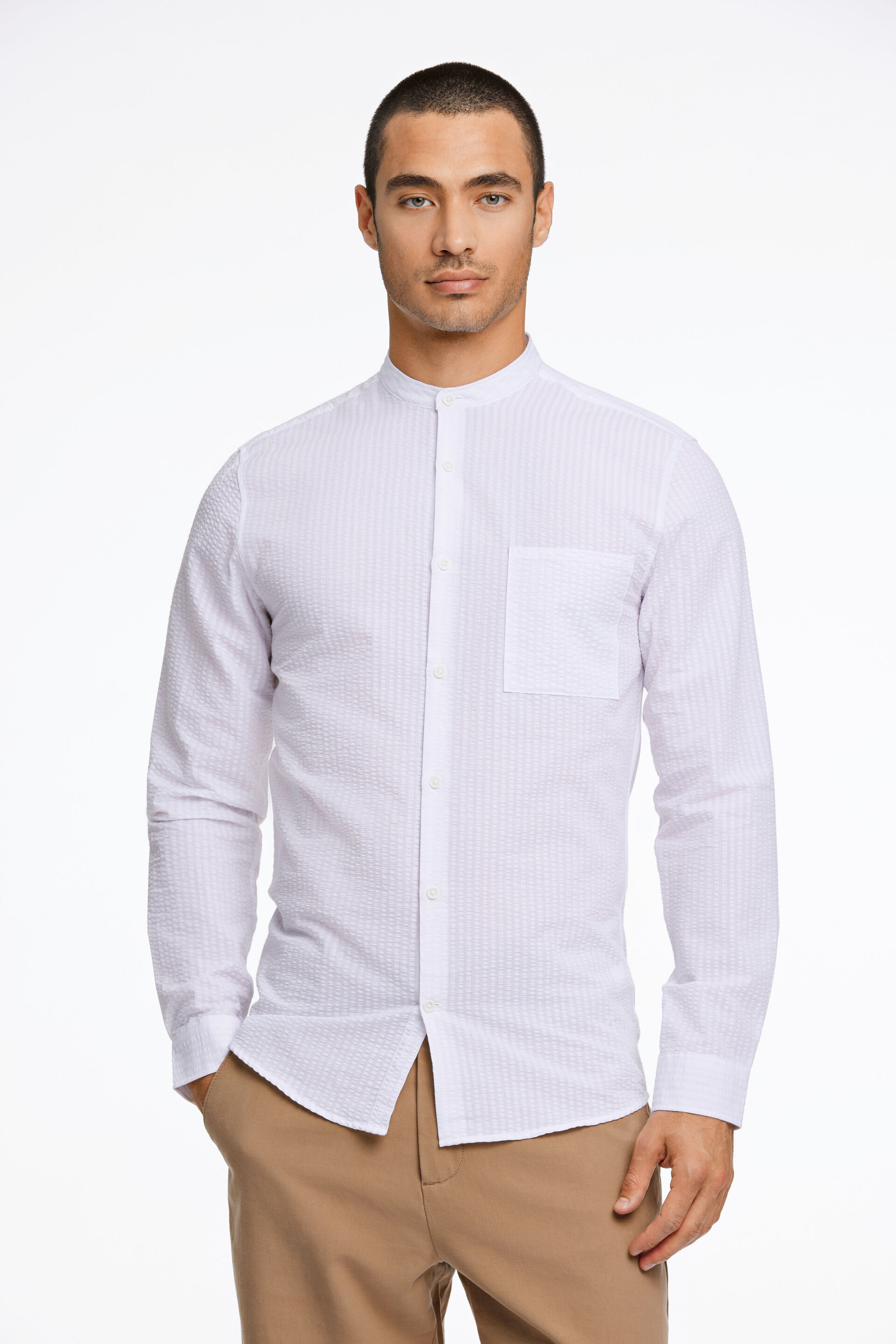 Casual skjorte Casual skjorte Hvid 30-203410