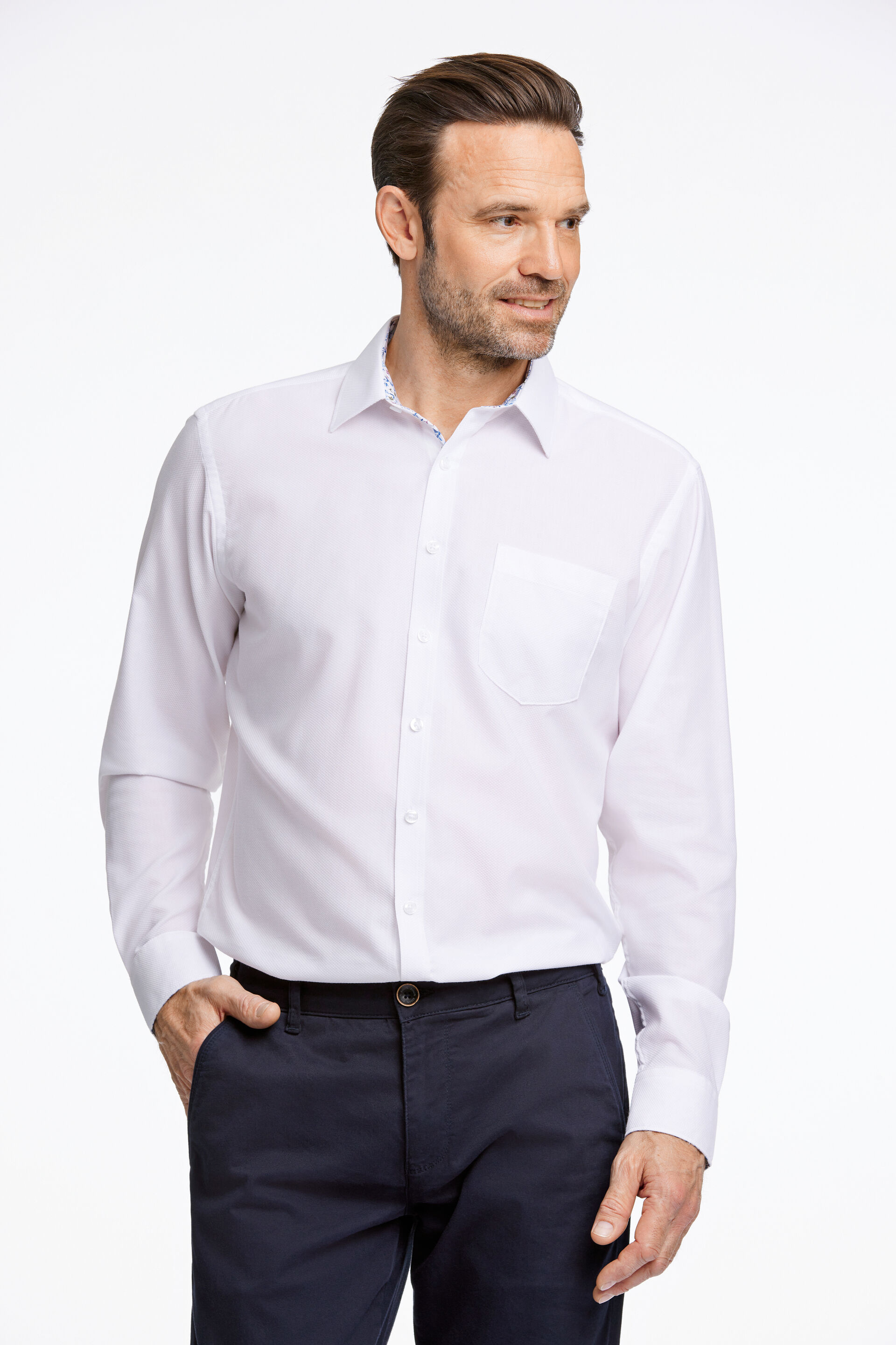 Morgan  Business casual skjorte Hvid 75-200090