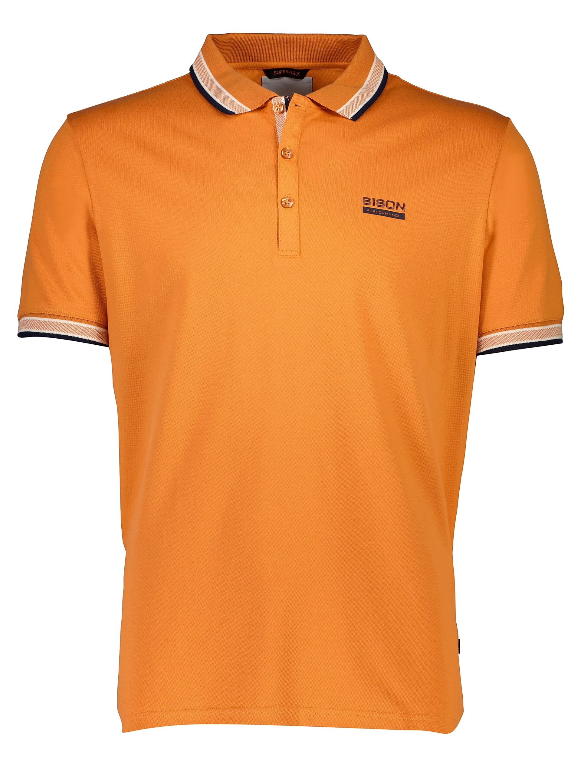 Bison  Poloshirt Orange 80-431056PLUS