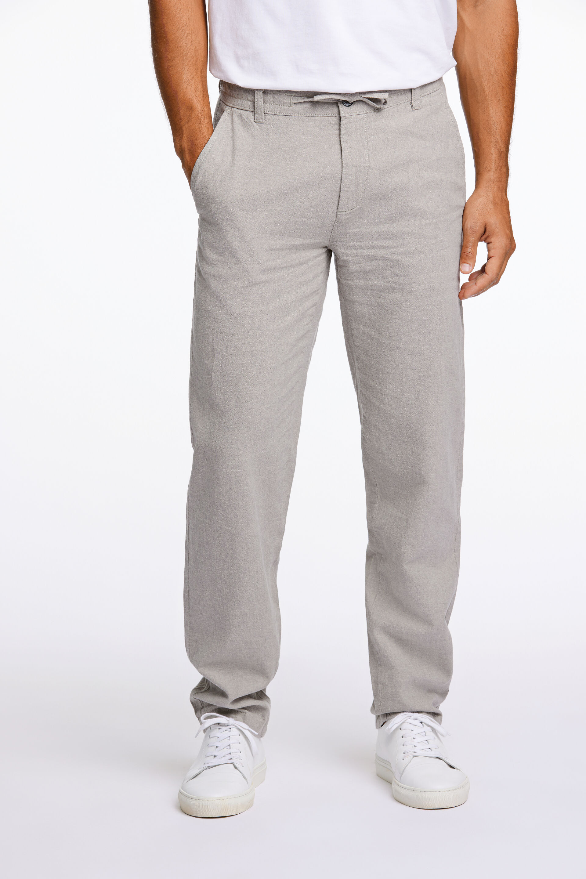 Linen pants Linen pants Grey 30-008023