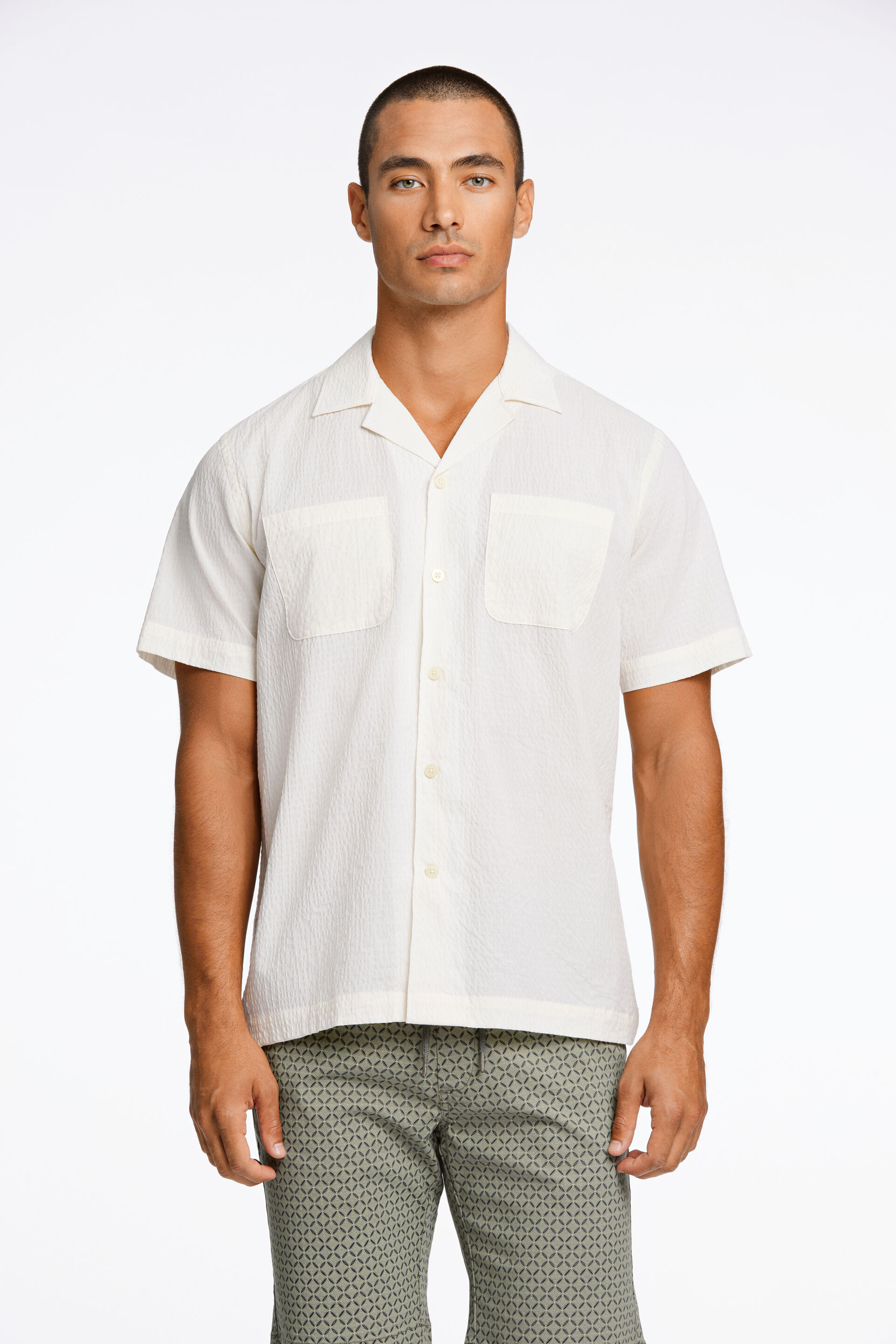 Casual skjorte Casual skjorte Hvid 30-203575