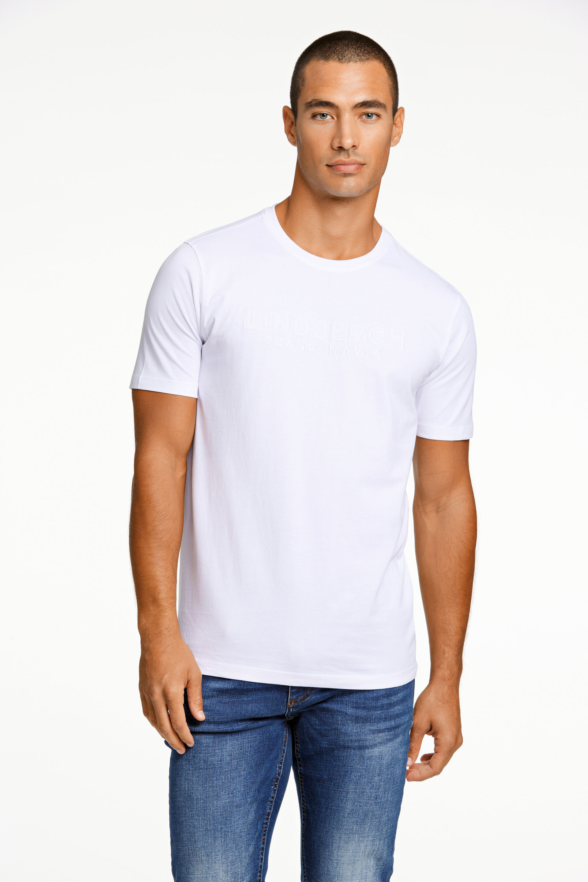 Lindbergh  T-shirt Hvid 30-400237