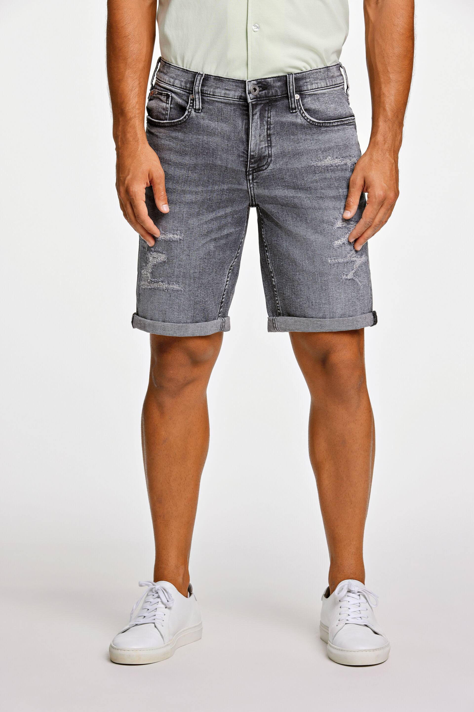 Jeans-Shorts Jeans-Shorts Grau 30-550002TSG