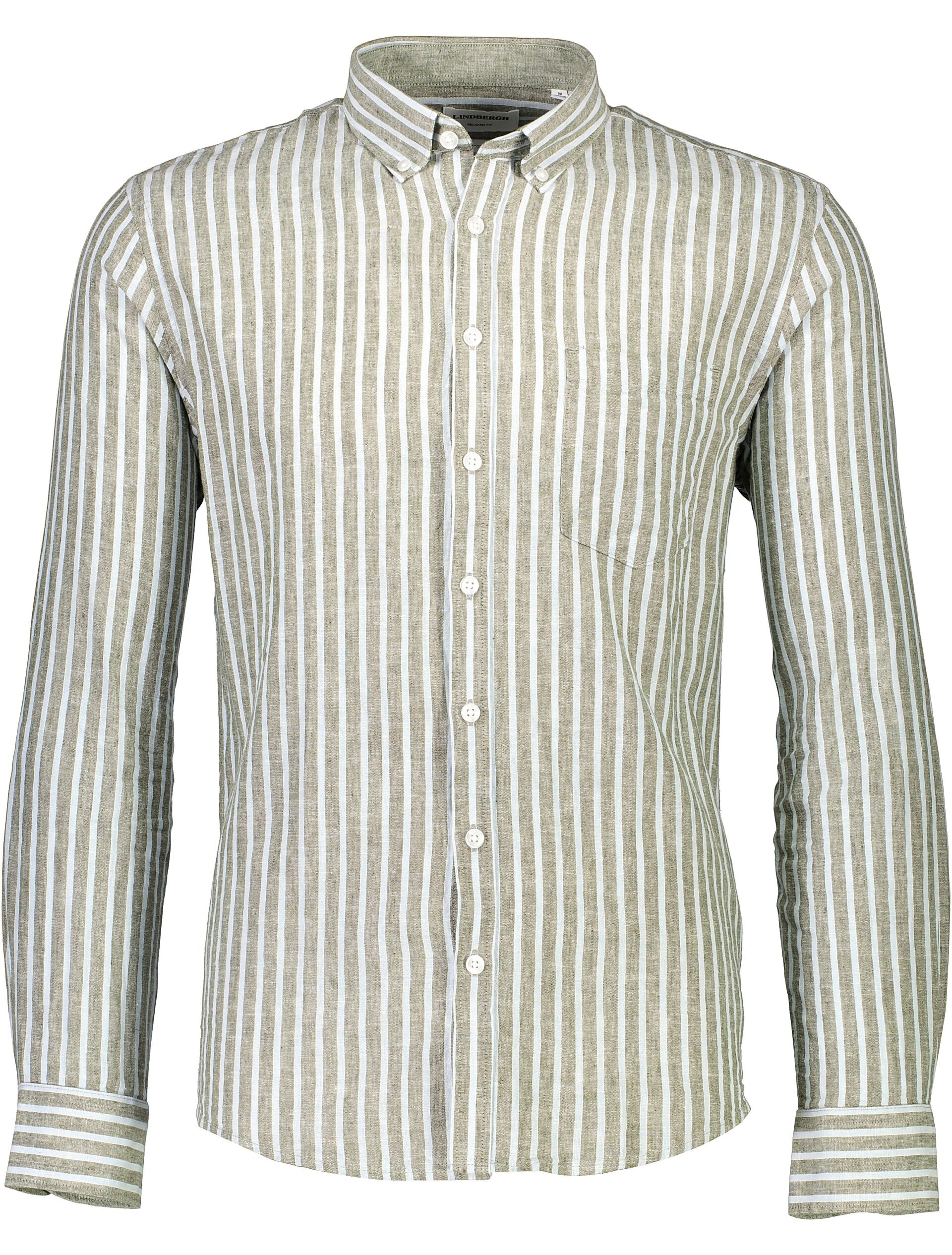 Linen shirt Linen shirt Green 30-210104