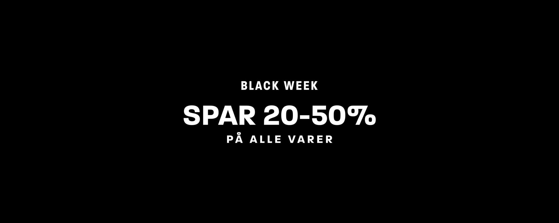 Black Week 20-50%