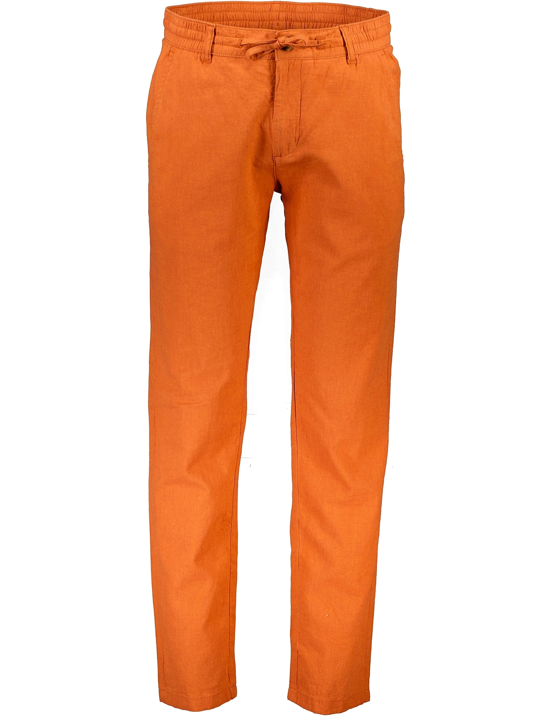 Lindbergh Linen pants orange / burnt orange