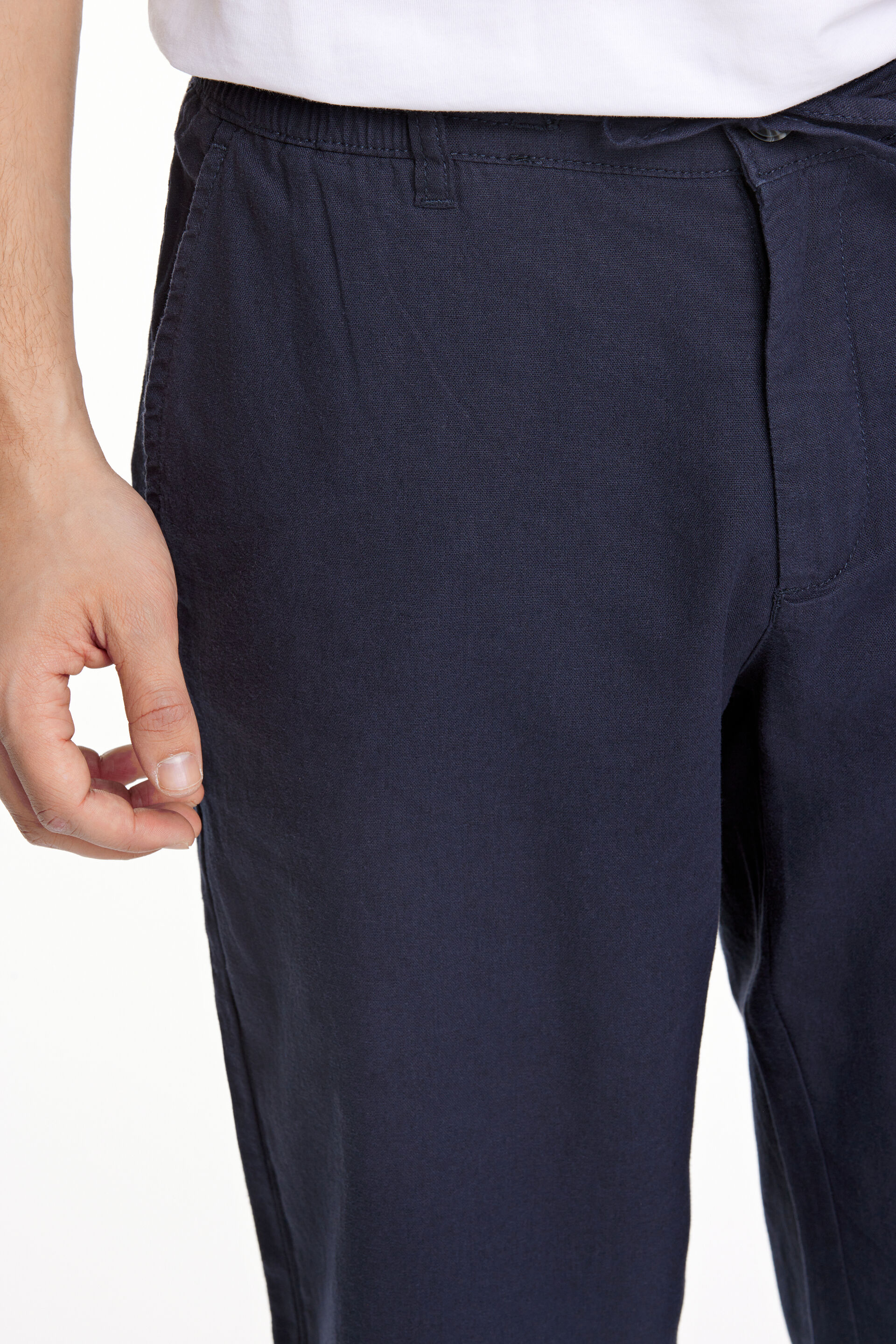 Linen pants 30-008024