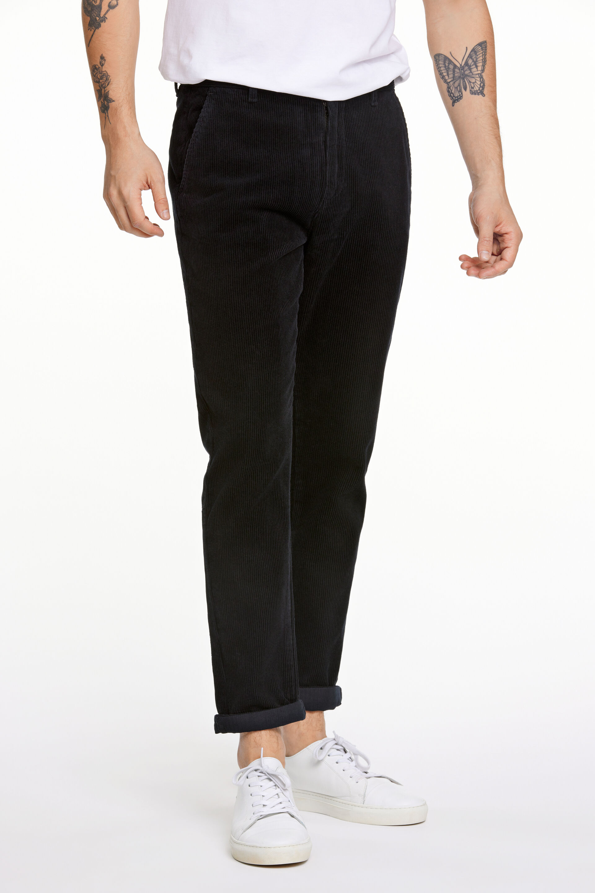 Corduroy trousers Corduroy trousers Black 30-01022