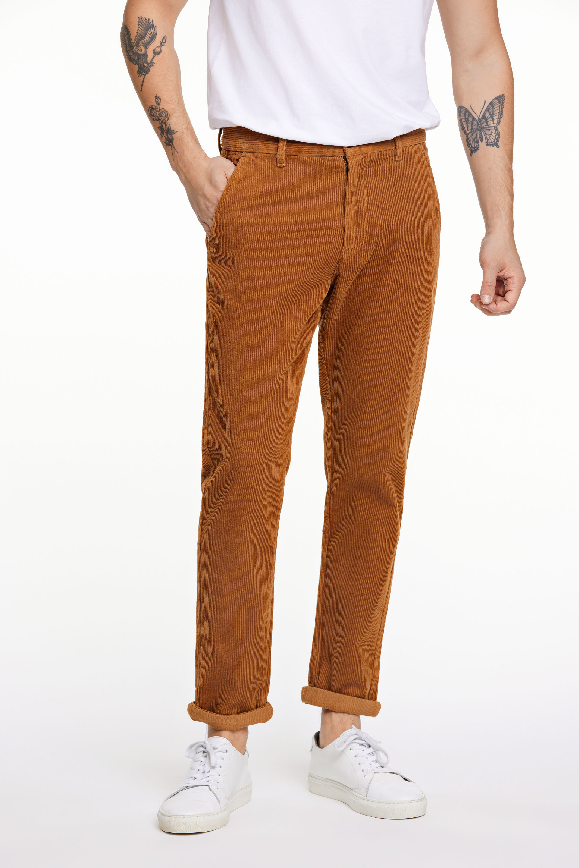 Corduroy trousers Corduroy trousers Brown 30-01022