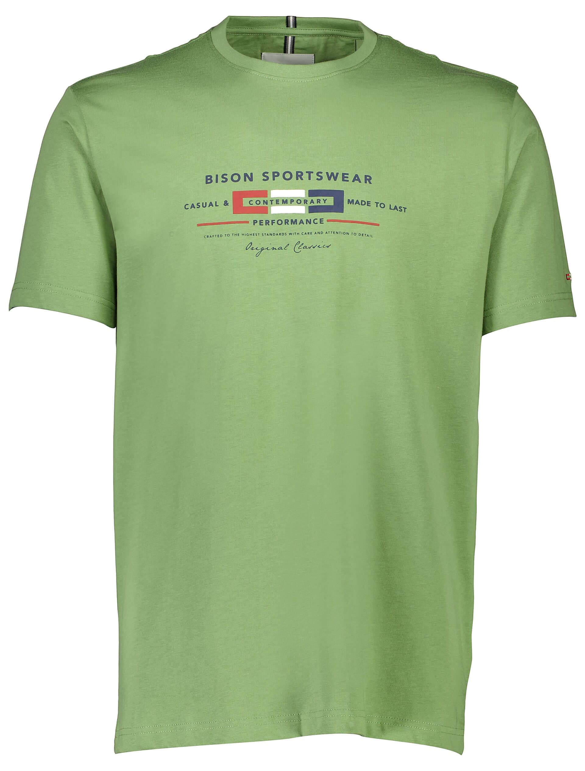 Bison  T-shirt Grøn 80-400115A