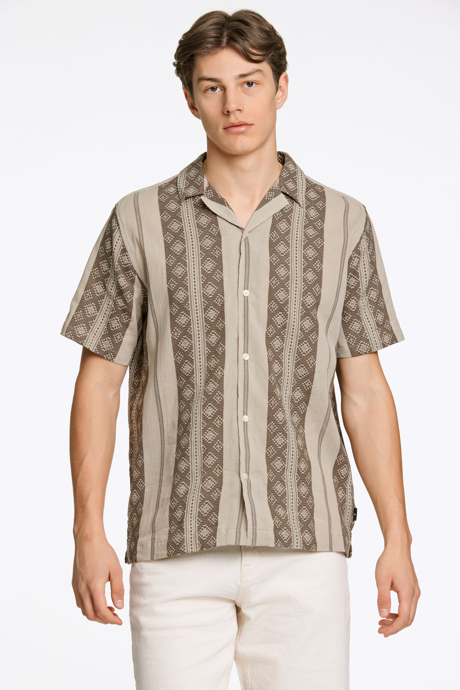 Casual skjorte Casual skjorte Sand 60-202089