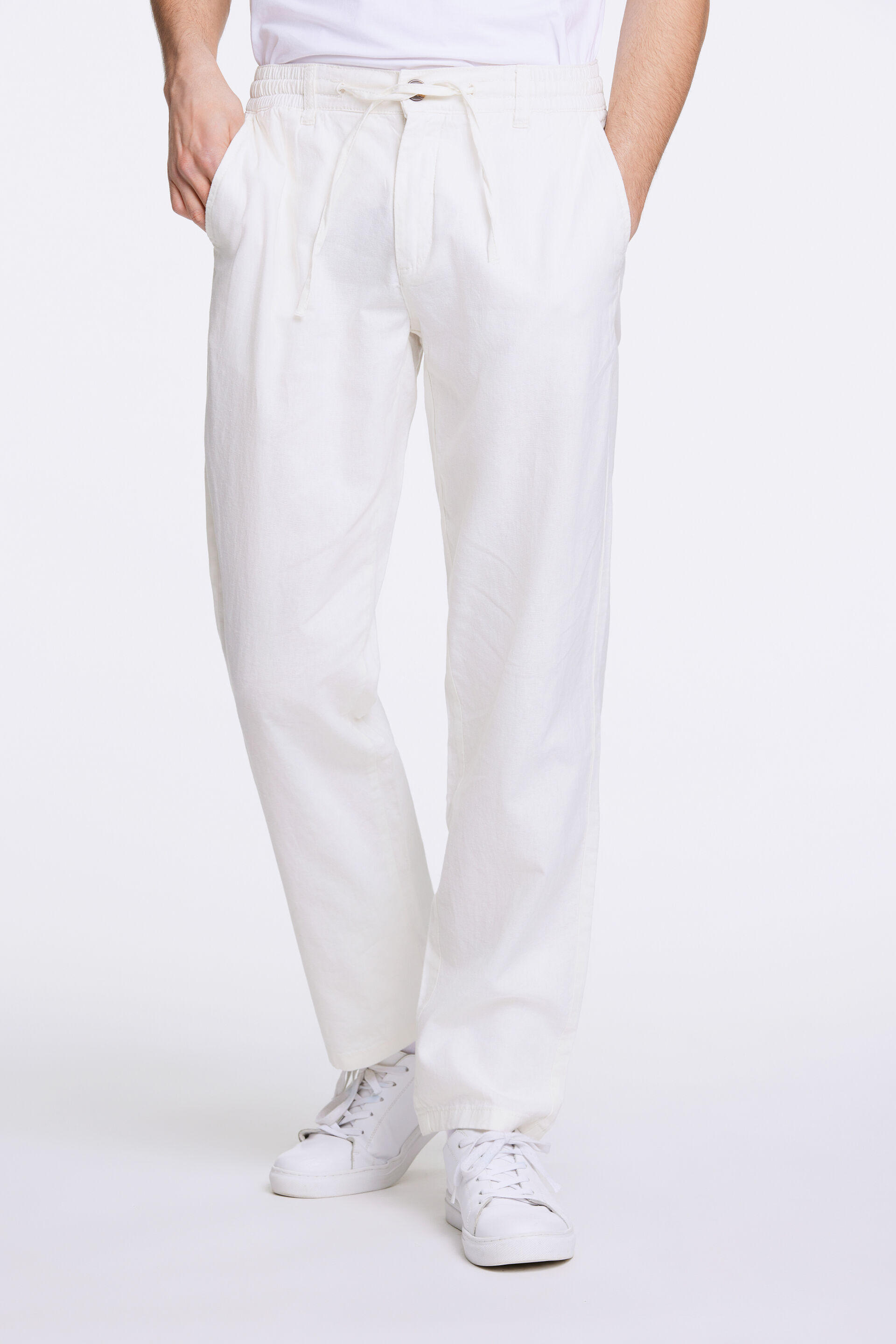 Linen pants Linen pants White 30-008024