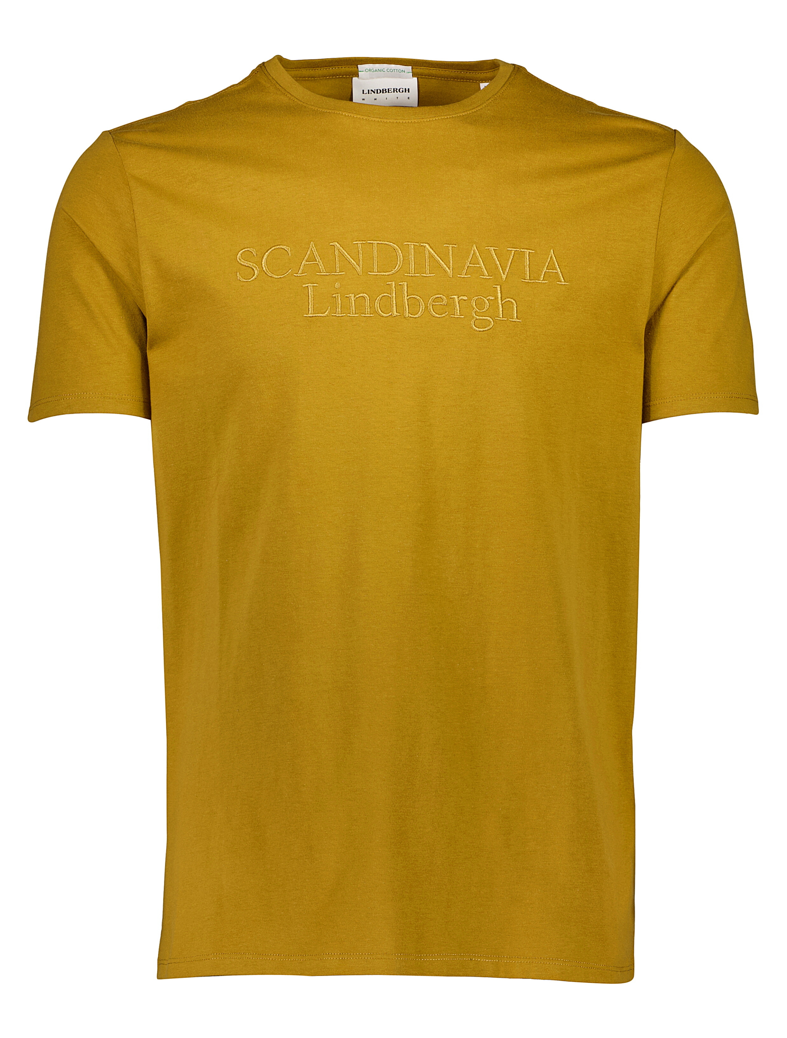 Lindbergh T-shirt brun / mid brown