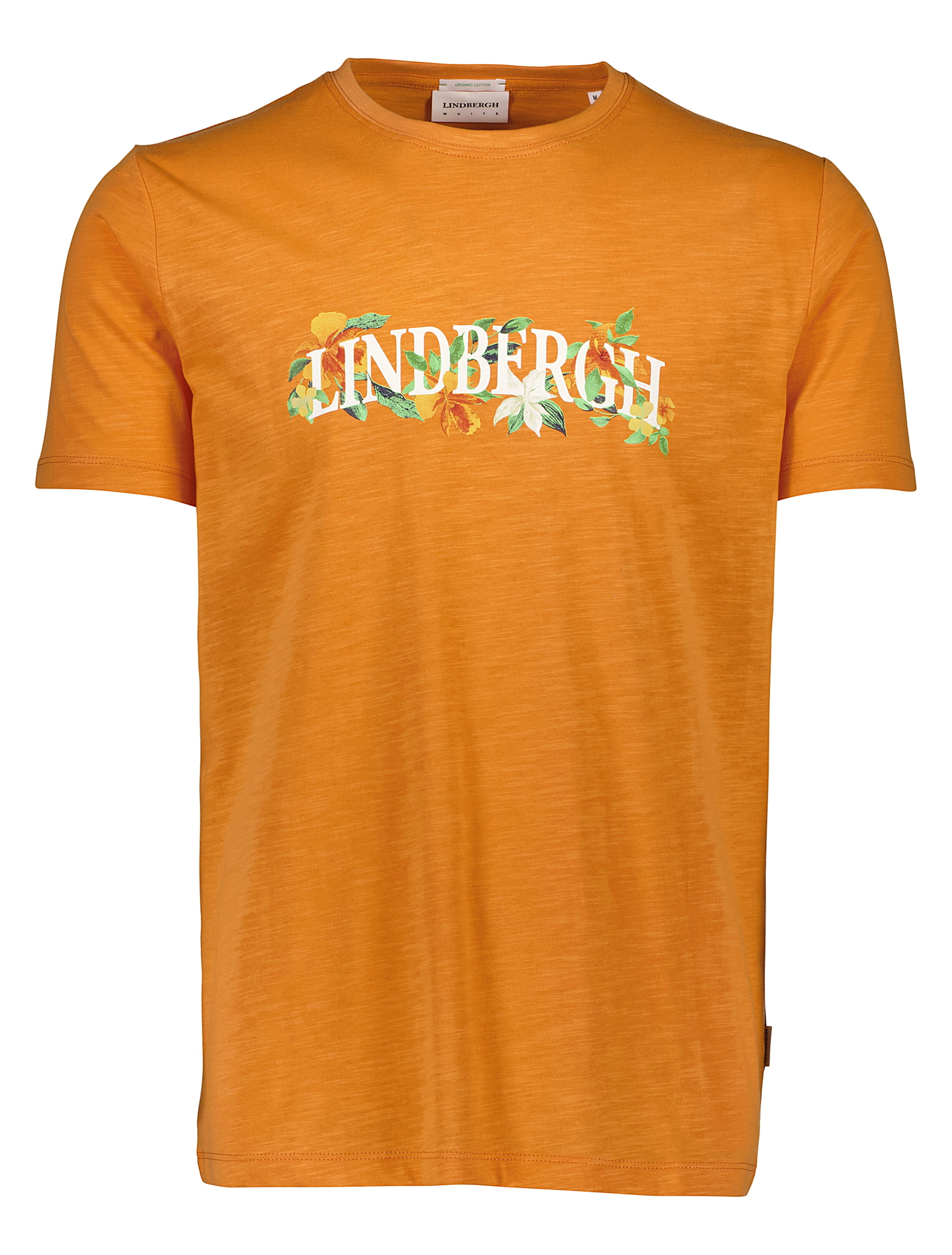 Lindbergh T-shirt gul / faded mango