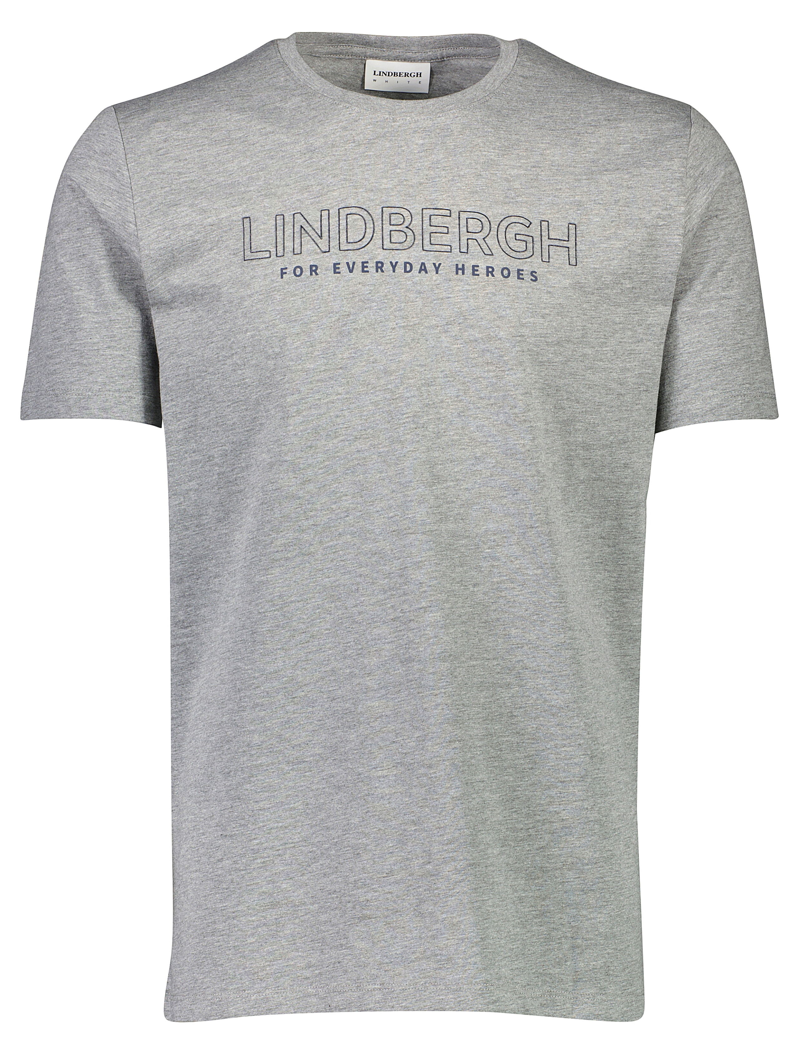 Lindbergh T-shirt grå / grey mel