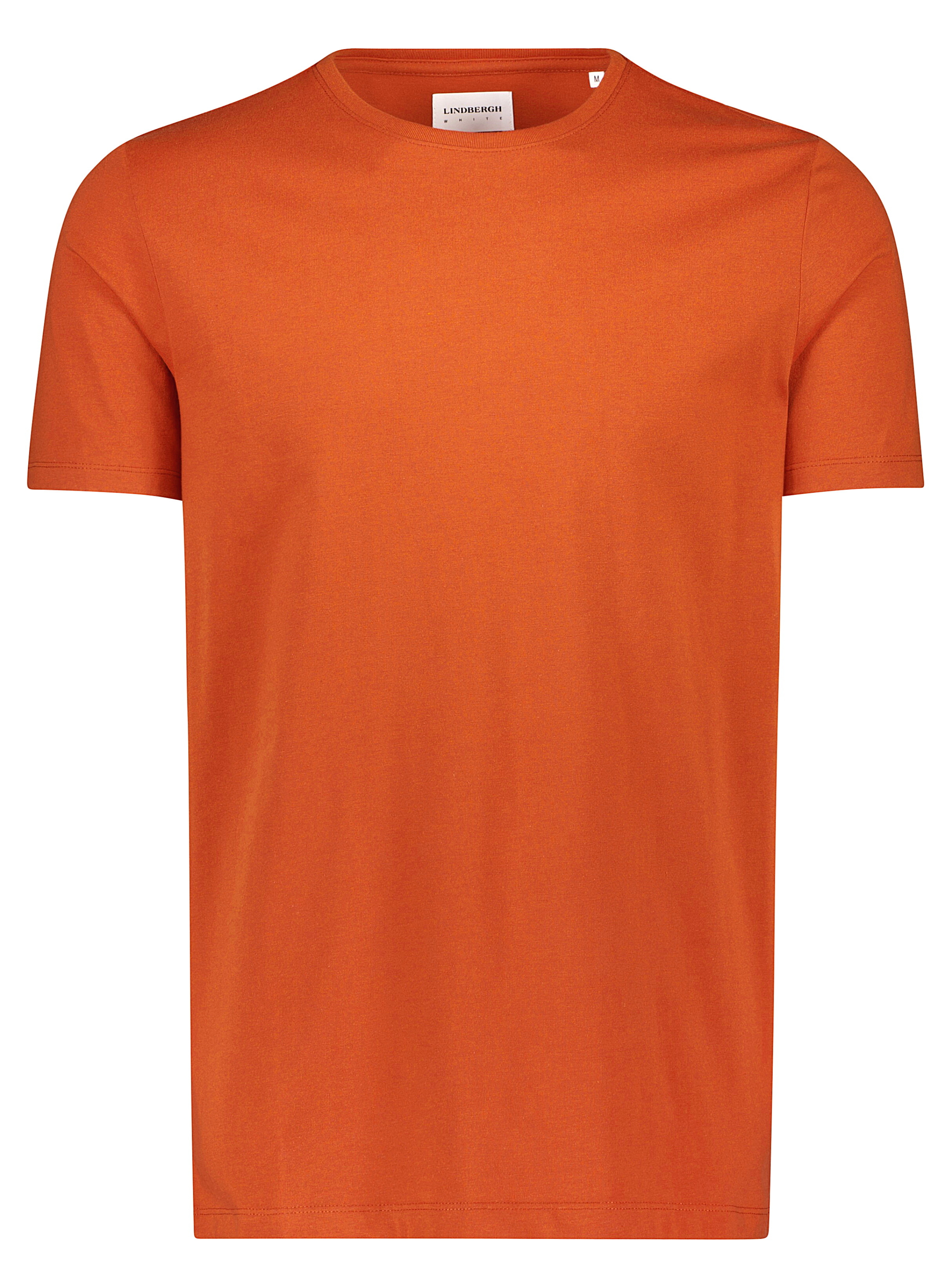 Lindbergh T-shirt brun / brown orange mix