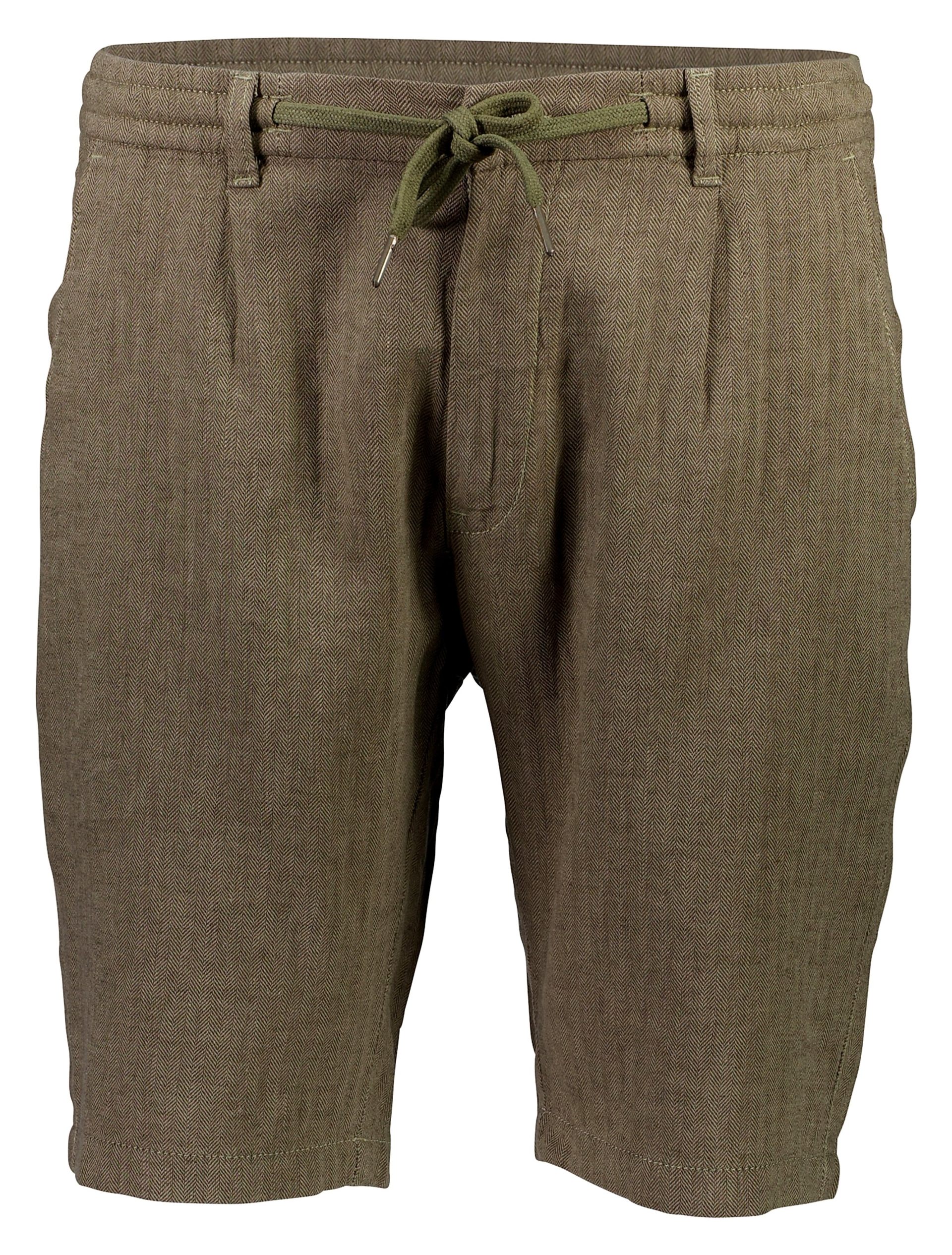 Lindbergh Linen shorts green / army