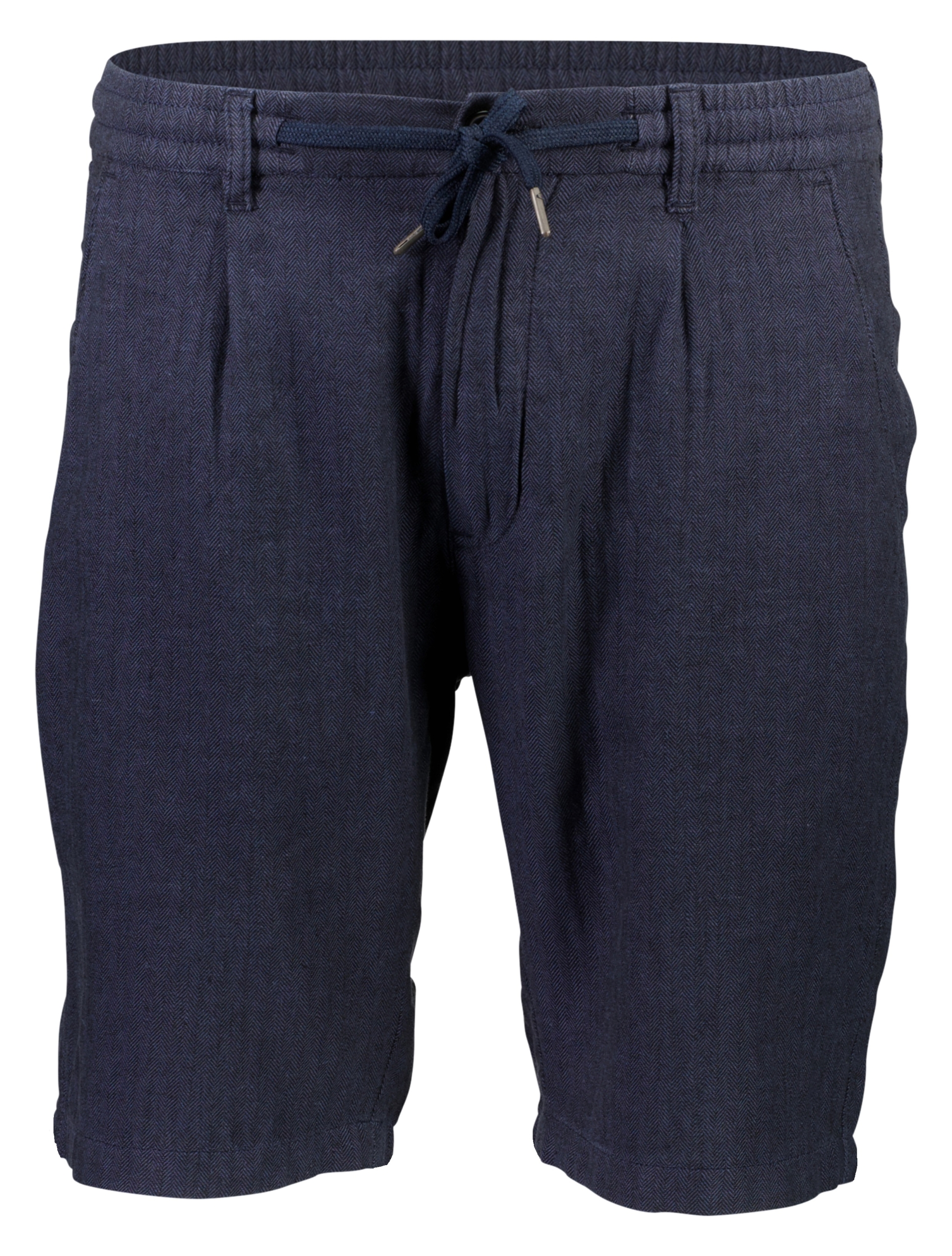 Lindbergh Linen shorts blue / navy