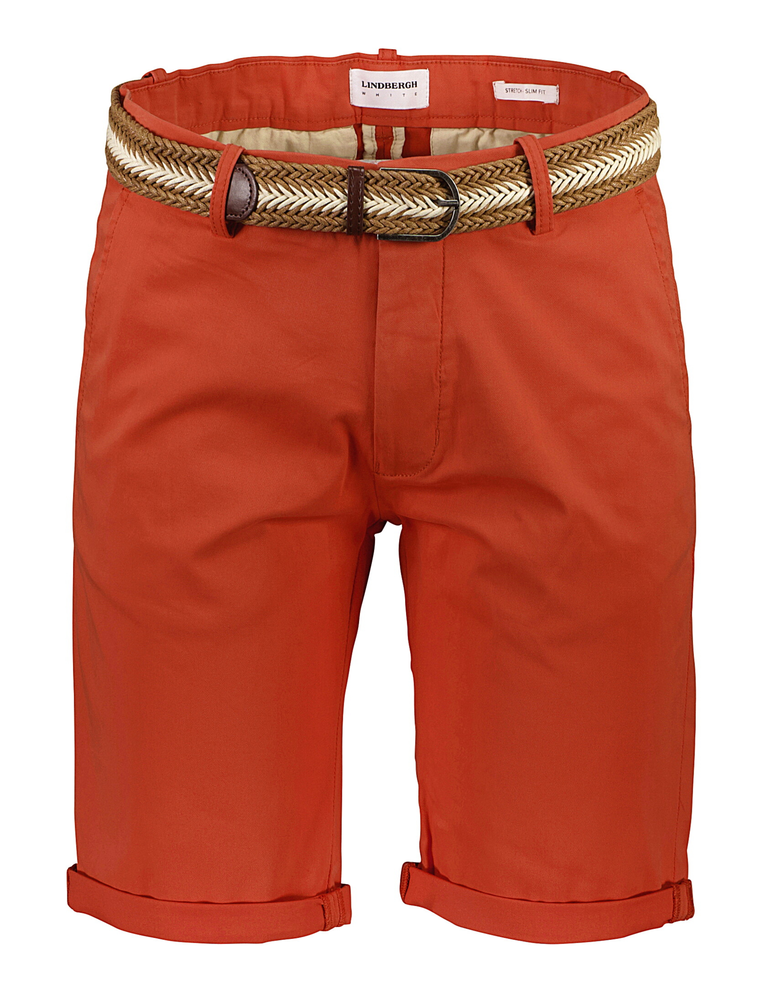 Lindbergh Chinosshorts röd / faded red