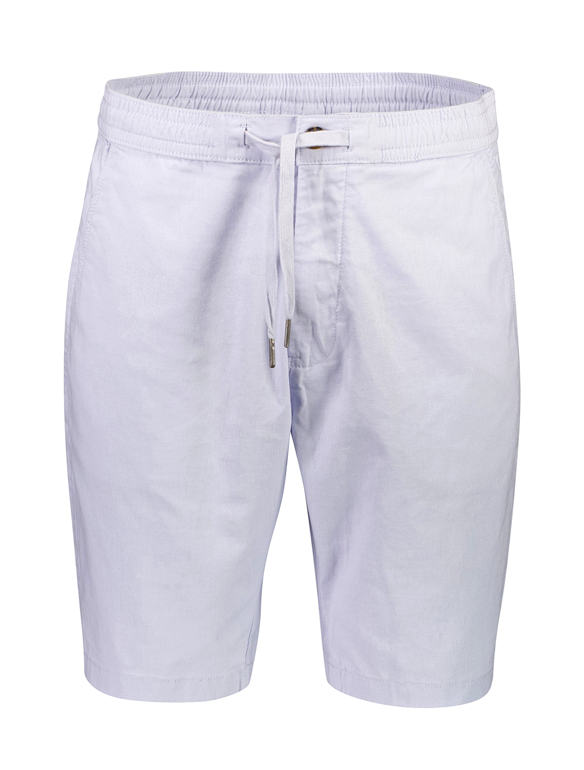 Lindbergh Linen shorts blue / lt blue
