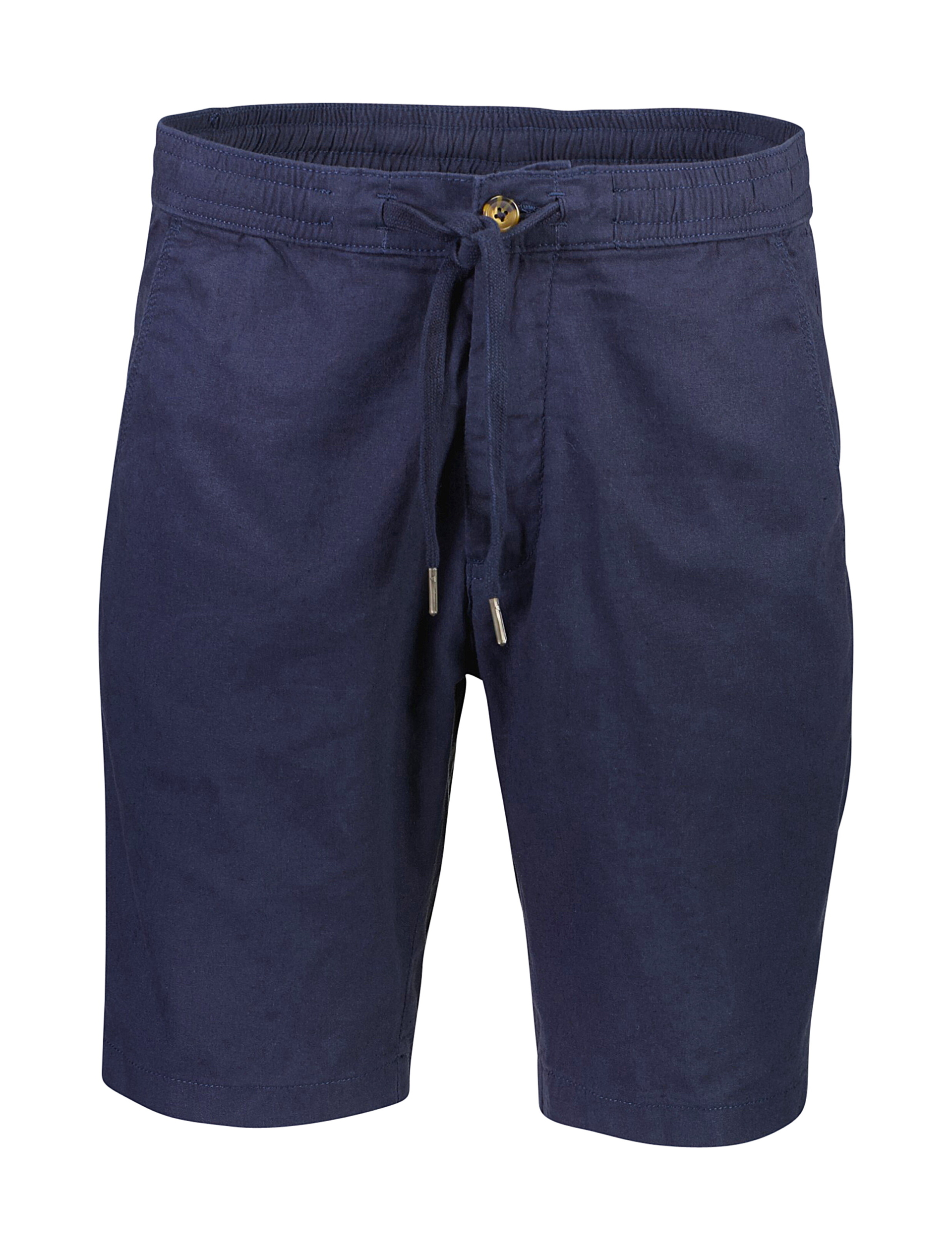 Lindbergh Linen shorts blue / navy