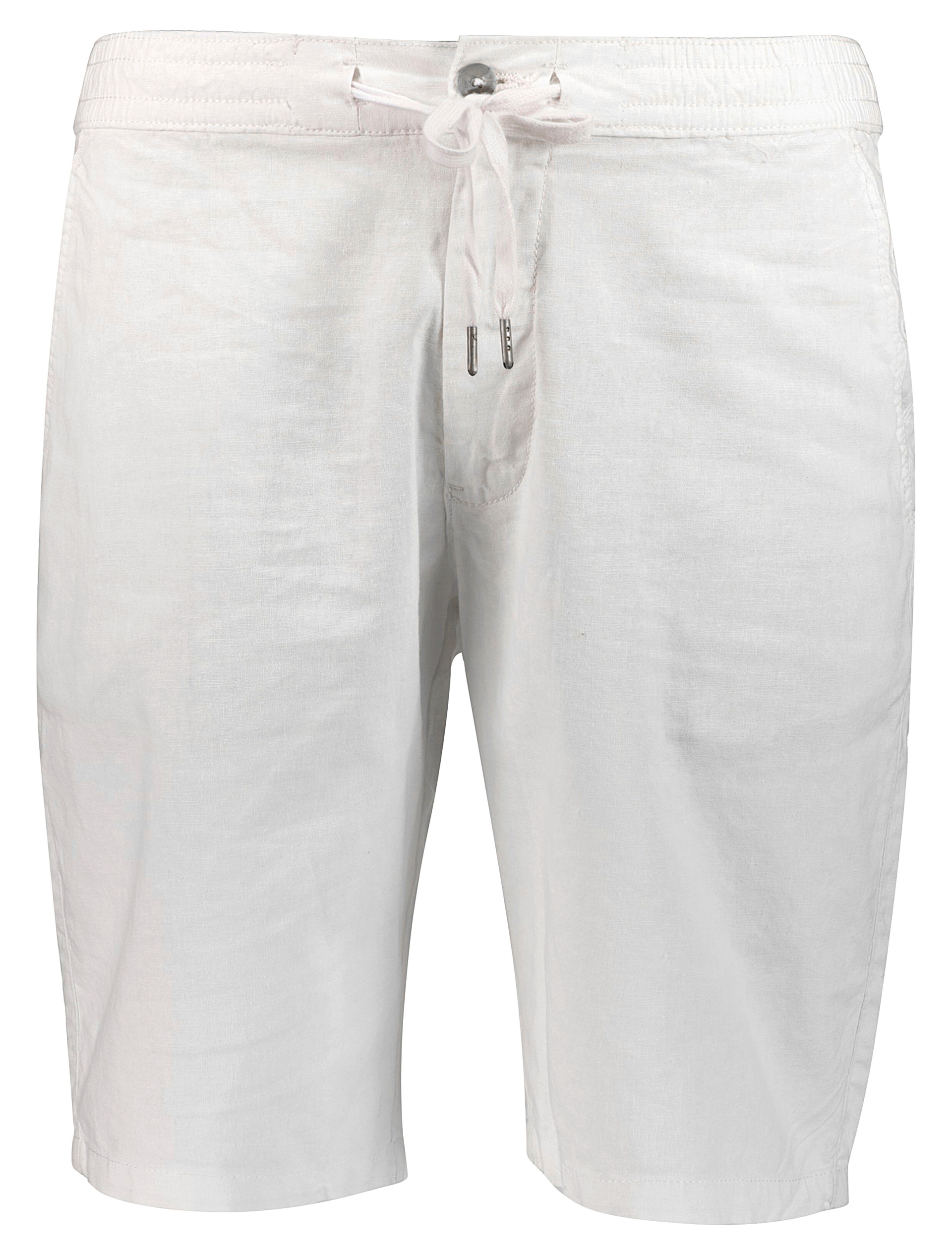 Lindbergh Linen shorts white / white