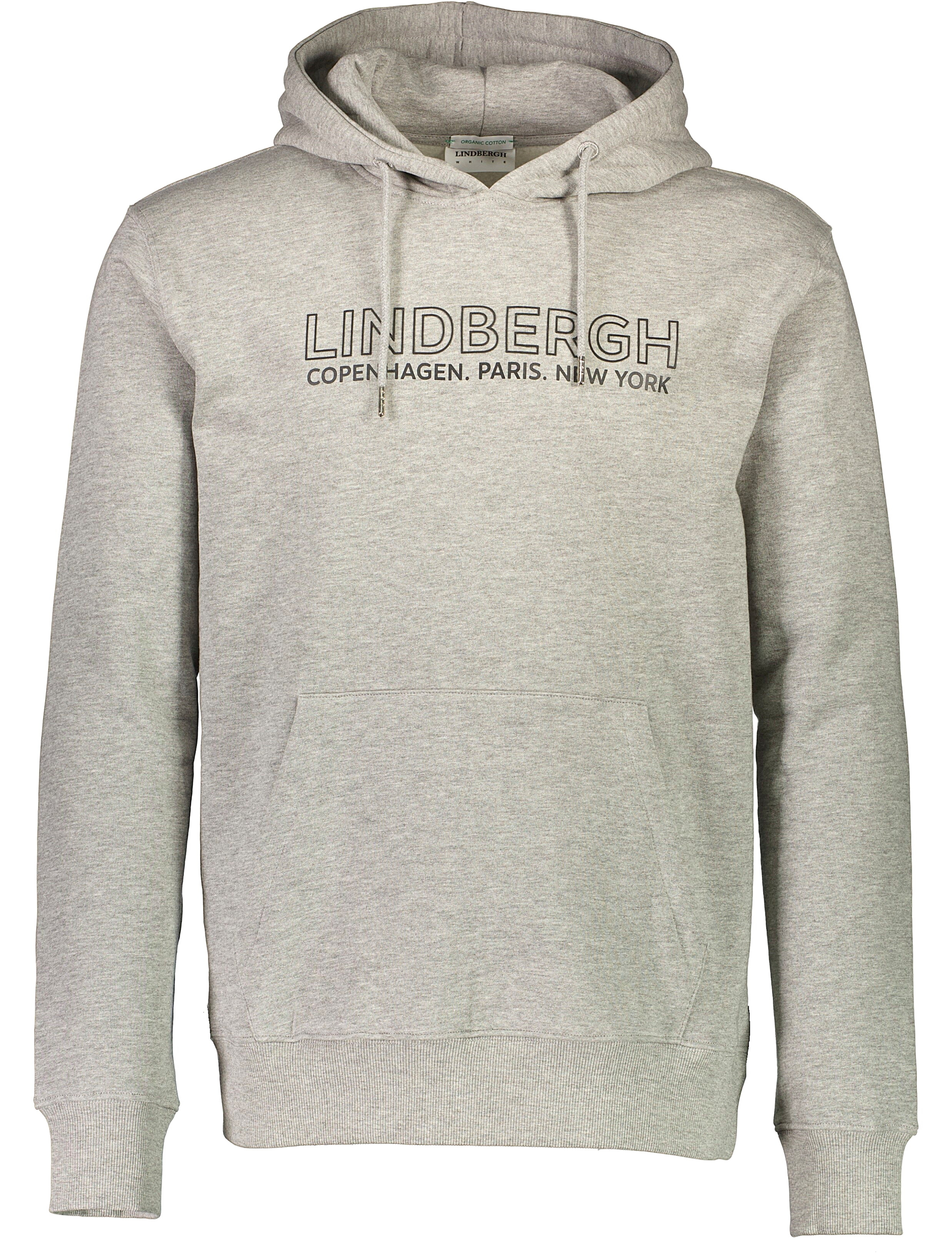 Lindbergh Hættetrøje grå / grey mel