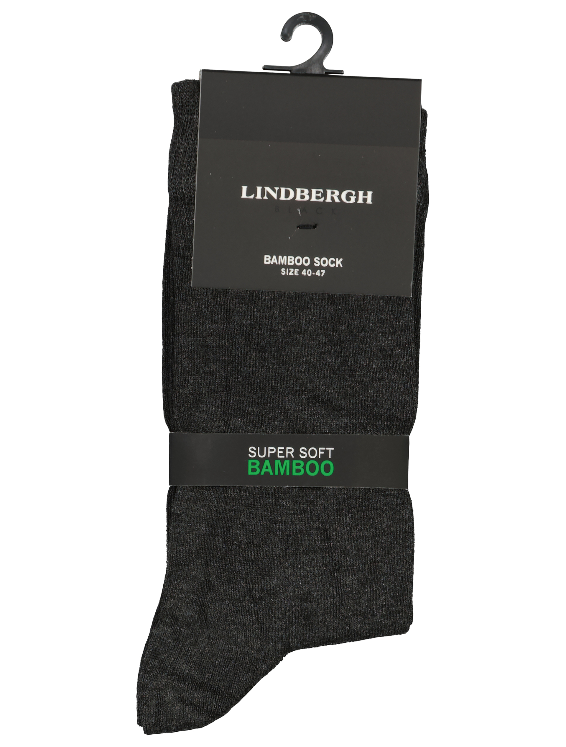 Lindbergh Socks grey / charcoal mel