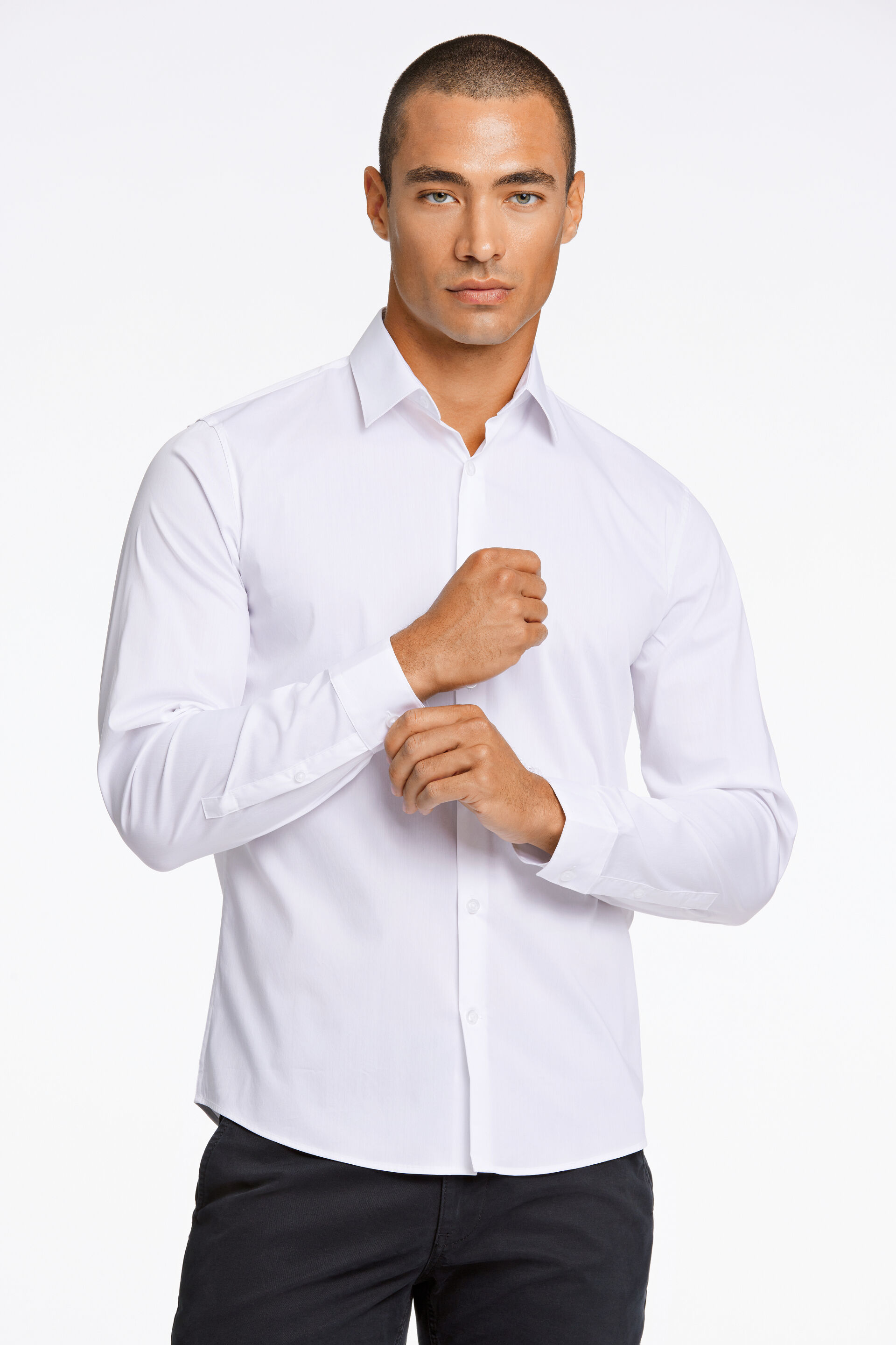 Business casual shirt Business casual shirt White 30-203172