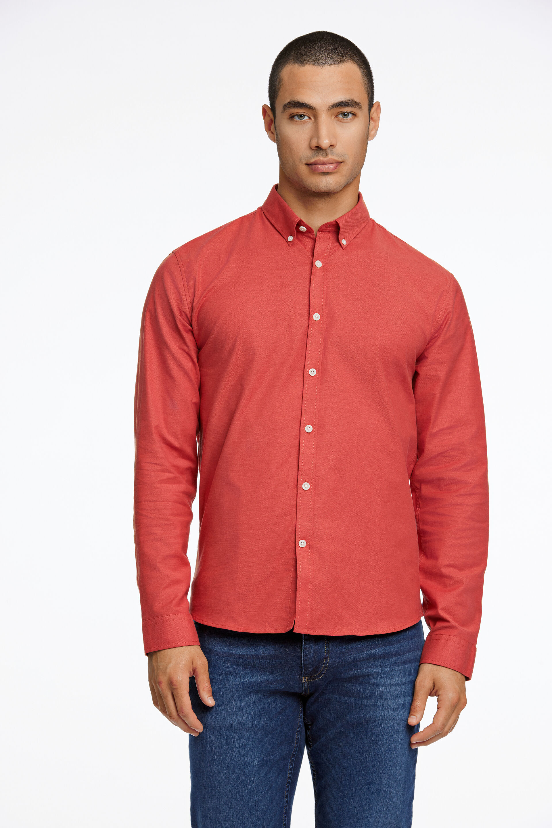 Oxford shirt Oxford shirt Red 30-203174