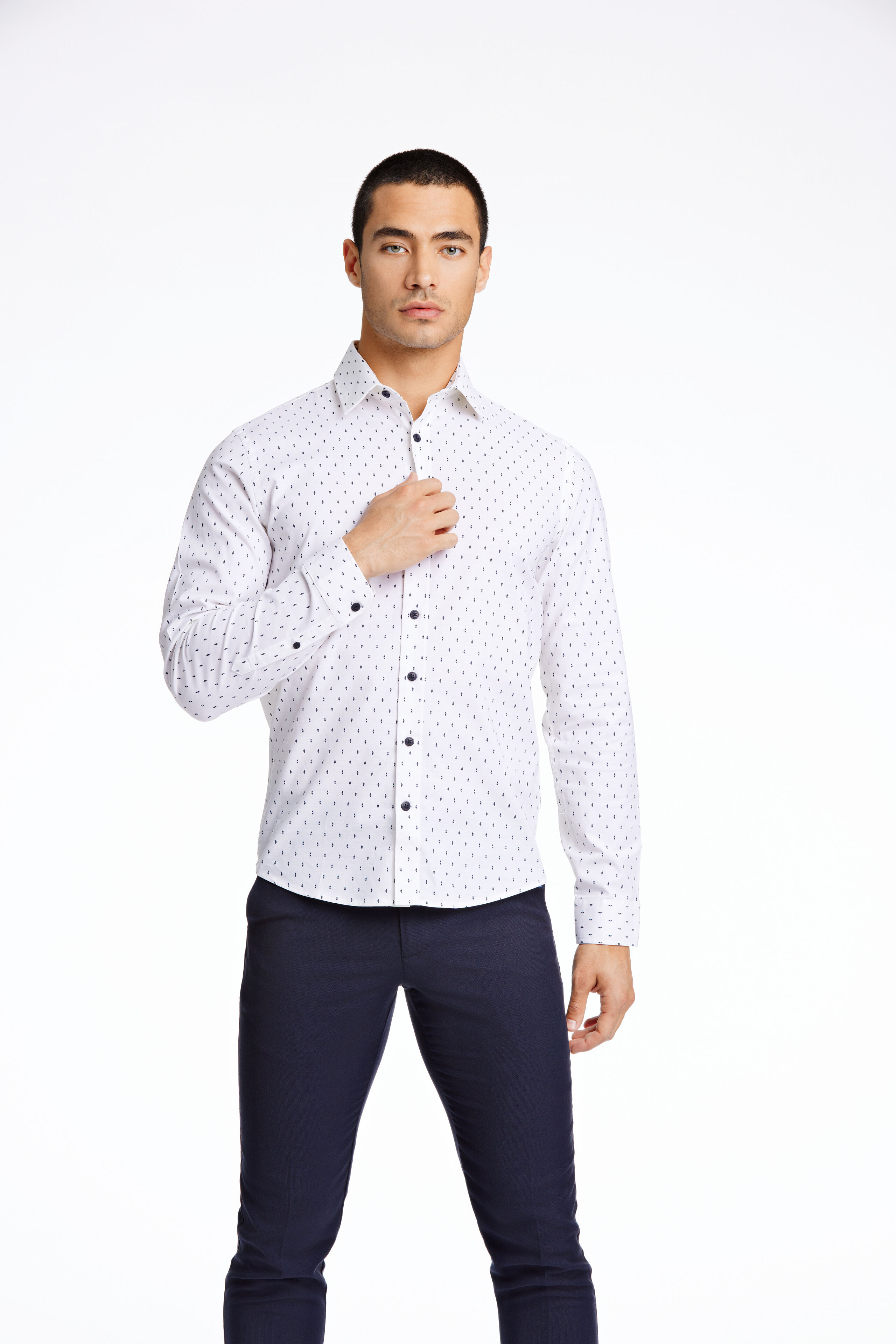 Business casual shirt 30-203414