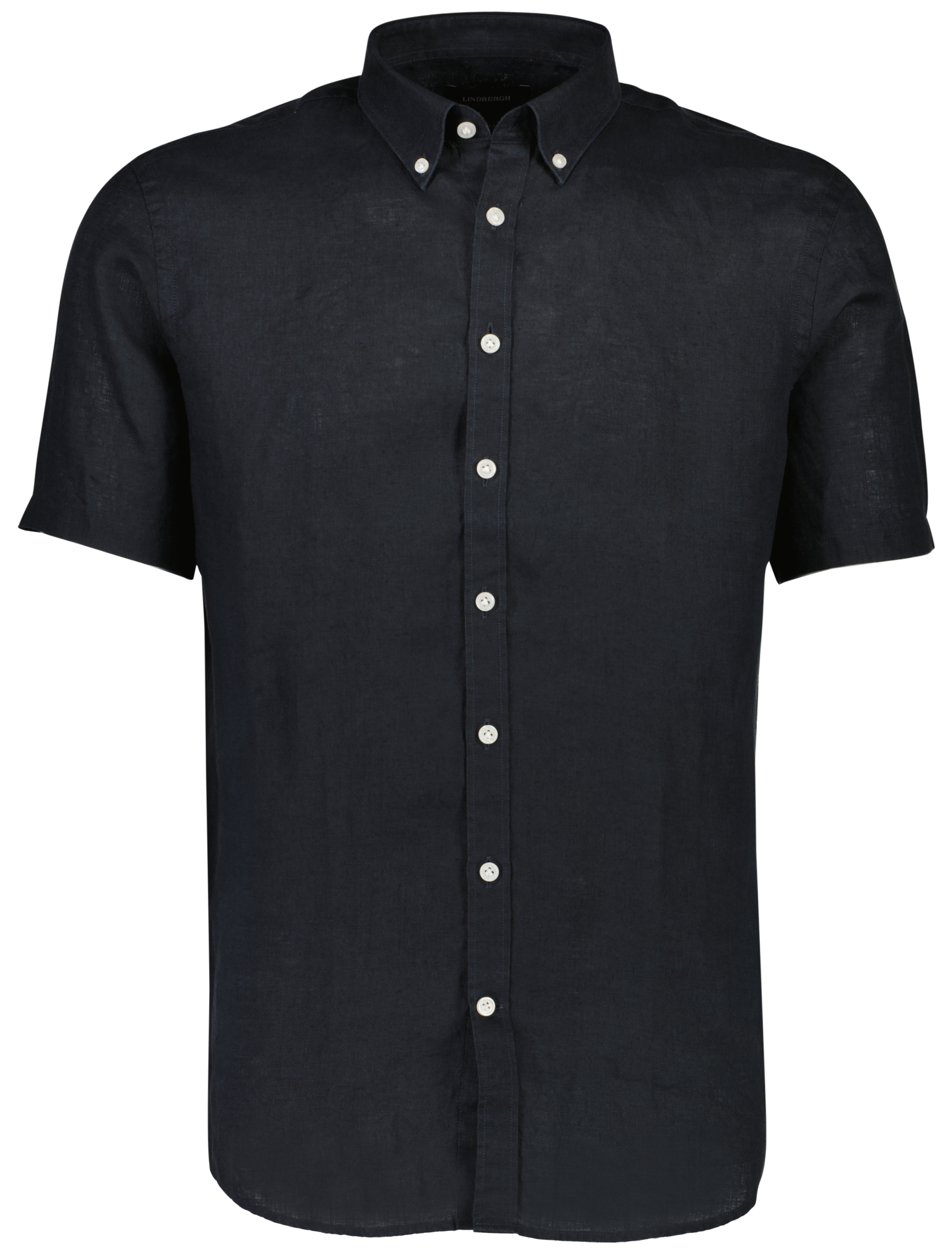 Lindbergh Linen shirt black / black