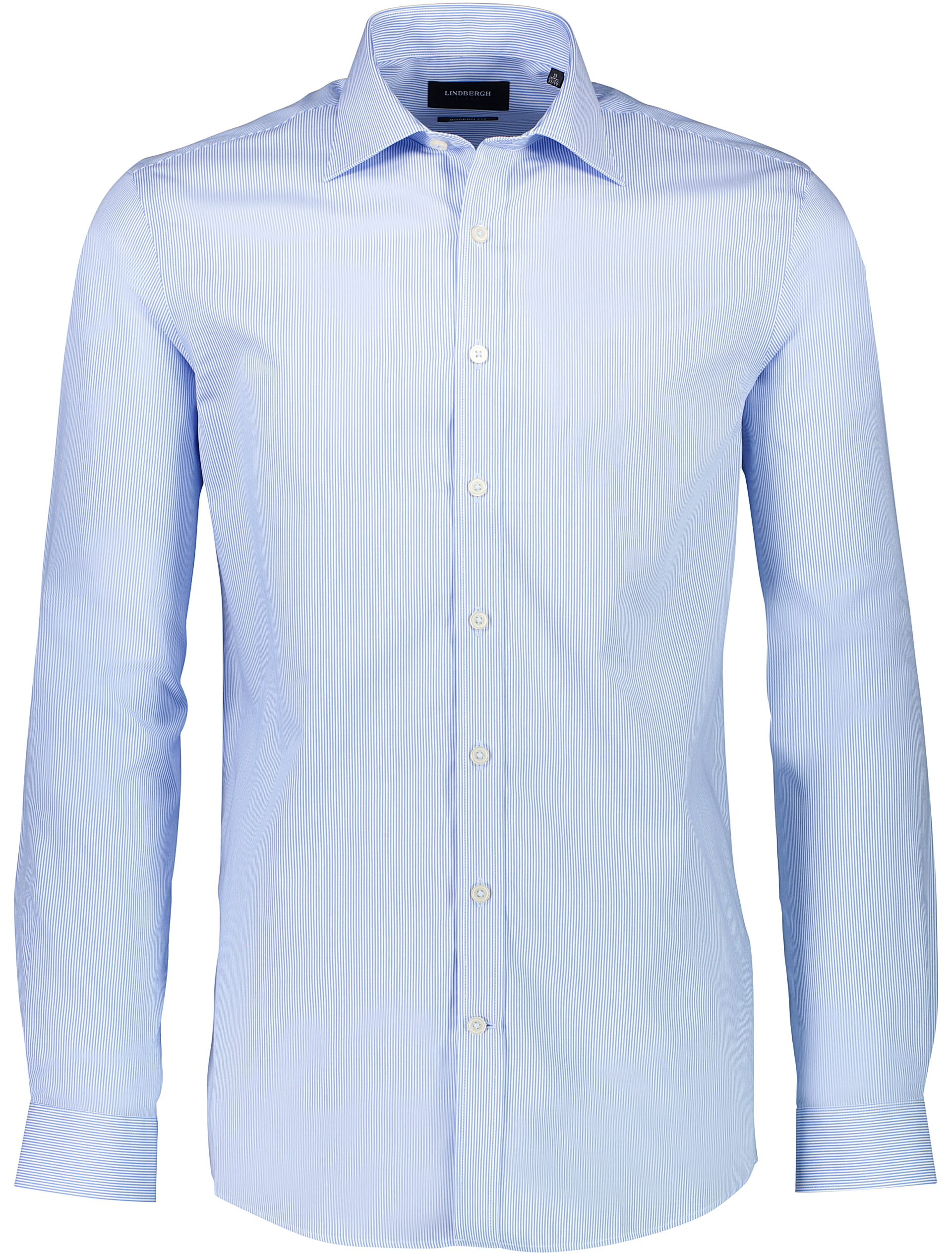 Lindbergh Business casual skjorta blå / light blue