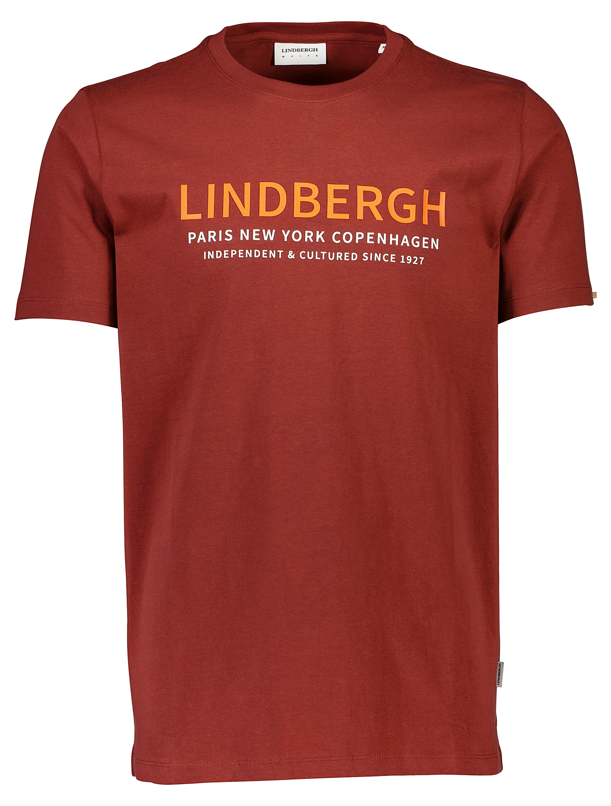 Lindbergh T-shirt röd / dk red