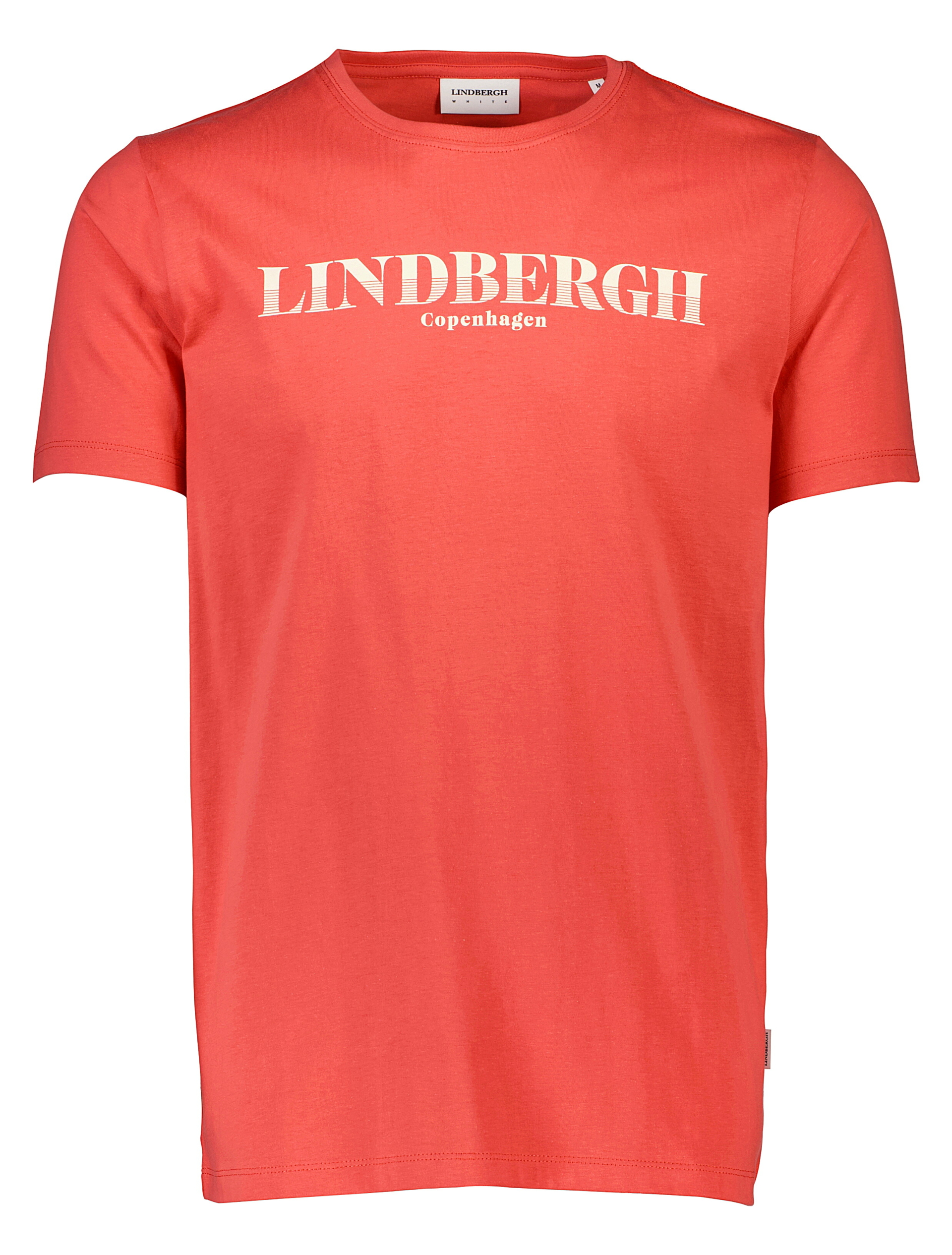 Lindbergh T-shirt rød / coral red