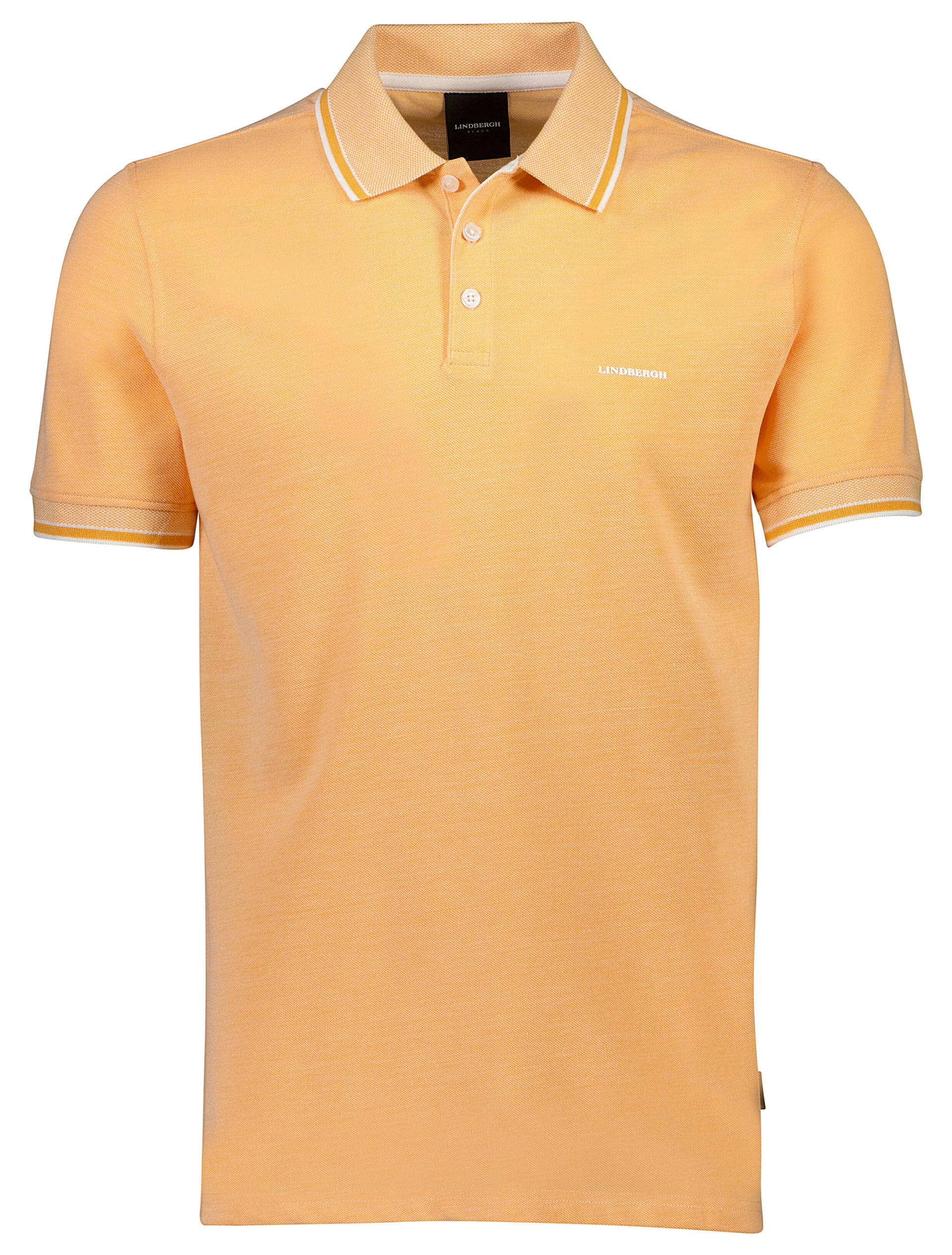 Lindbergh Polo shirt orange / lt apricot