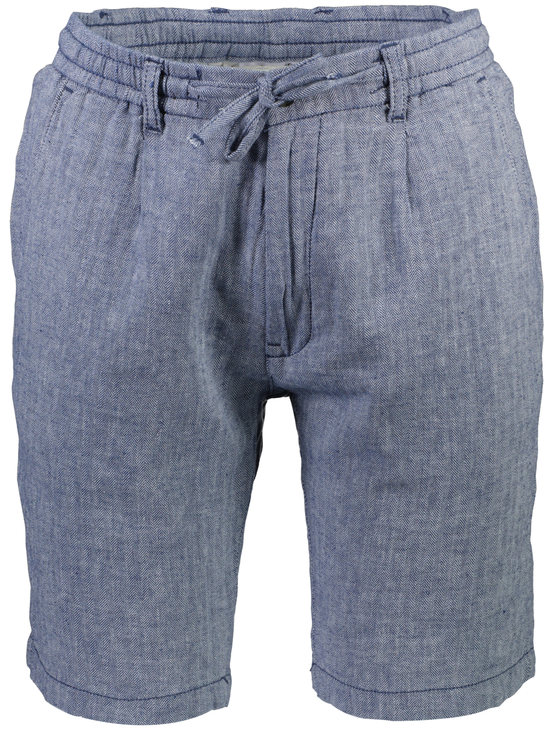 Lindbergh Linen shorts blue / blue