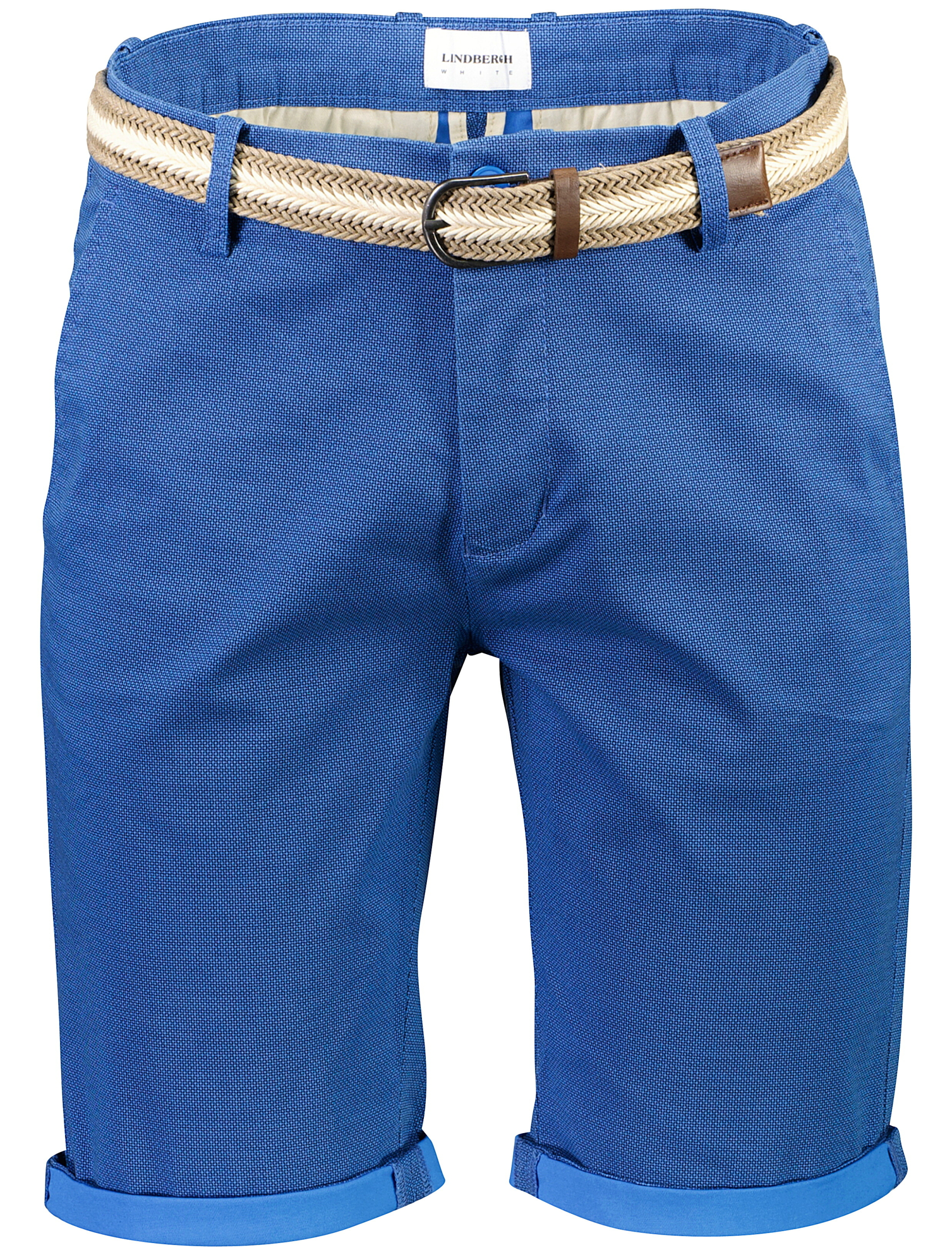 Lindbergh Chino shorts blue / true blue