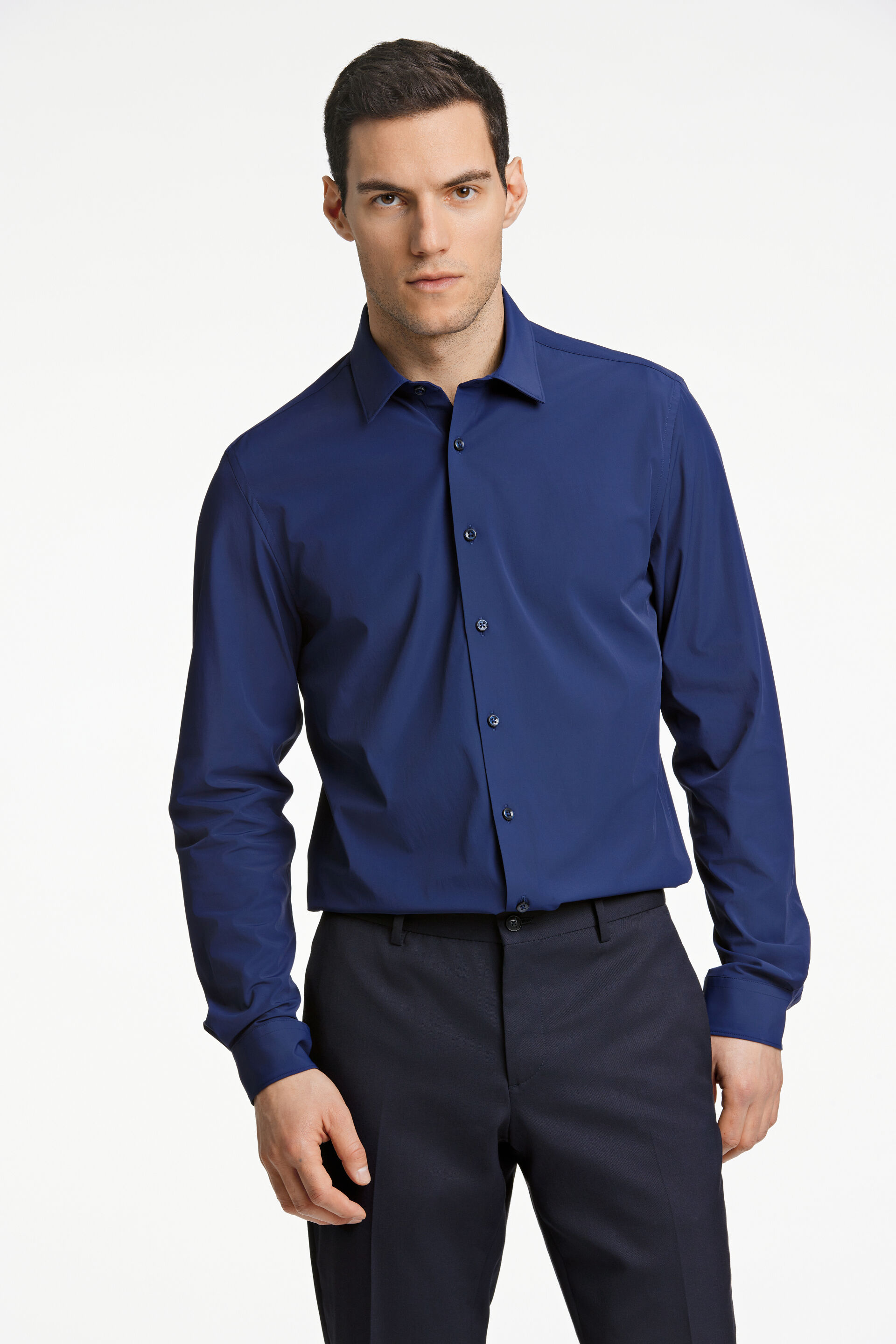 Lindbergh  Business casual skjorta Blå 30-244048
