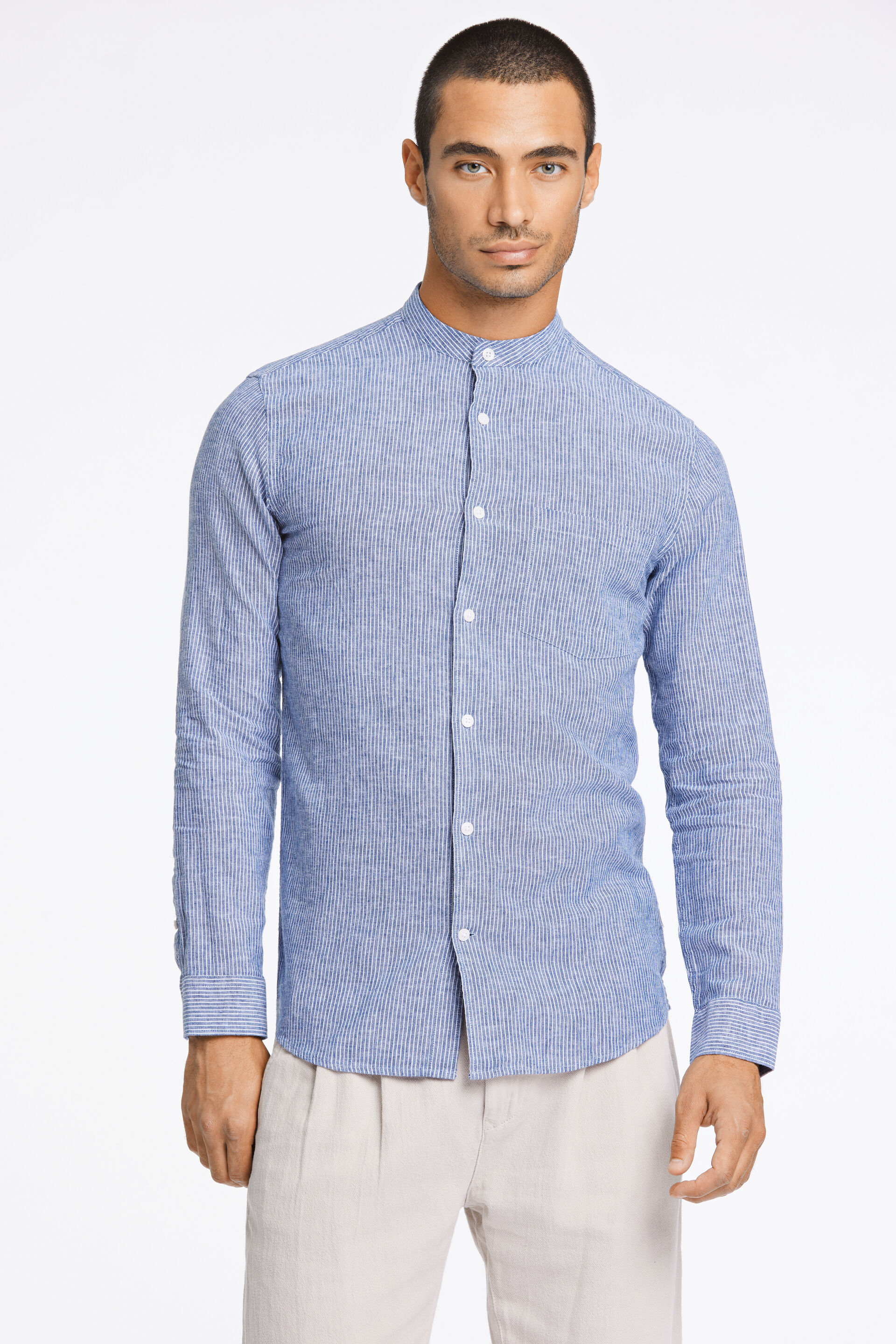 Linen shirt Linen shirt Blue 30-203424