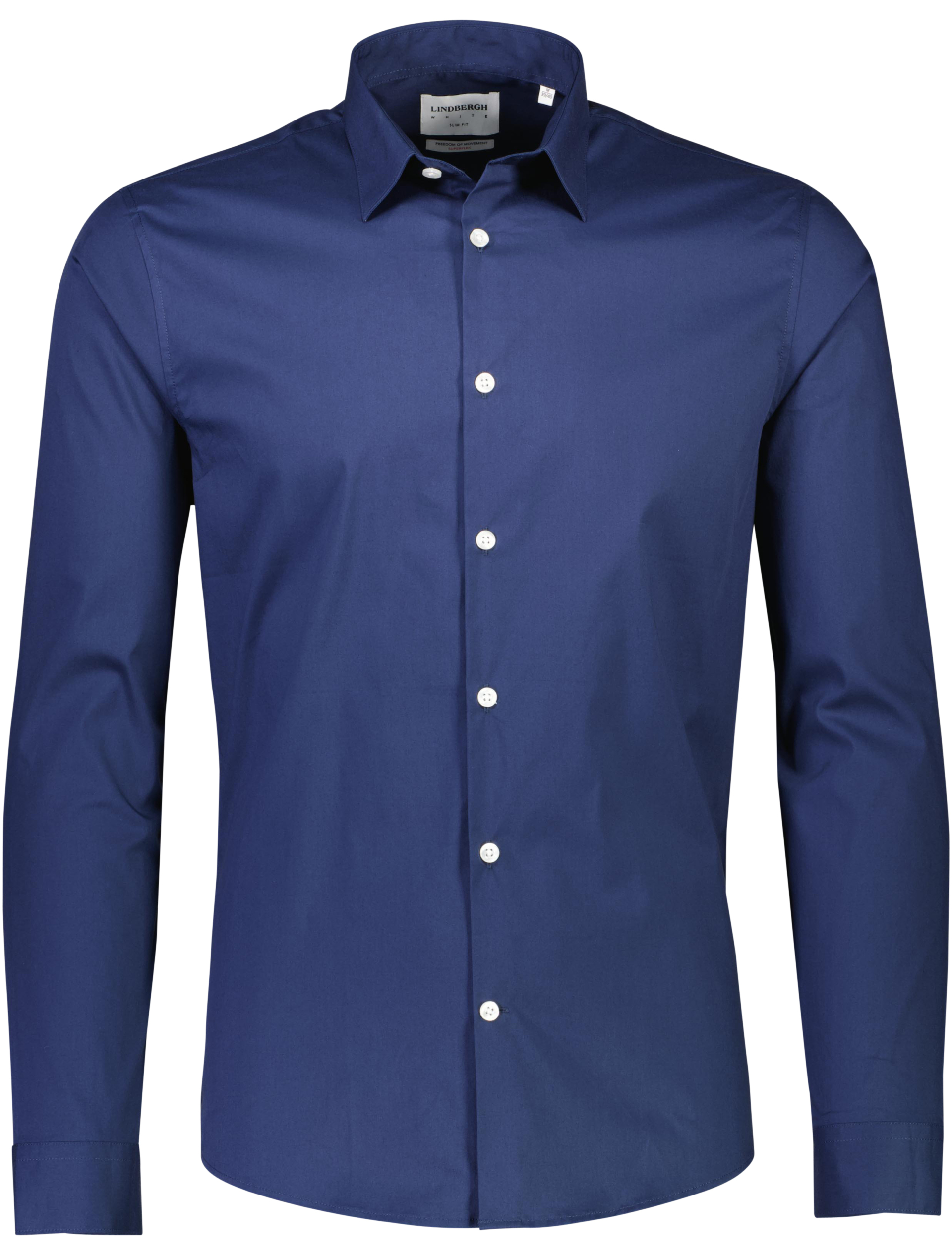 Lindbergh Business casual skjorte blå / naval blue